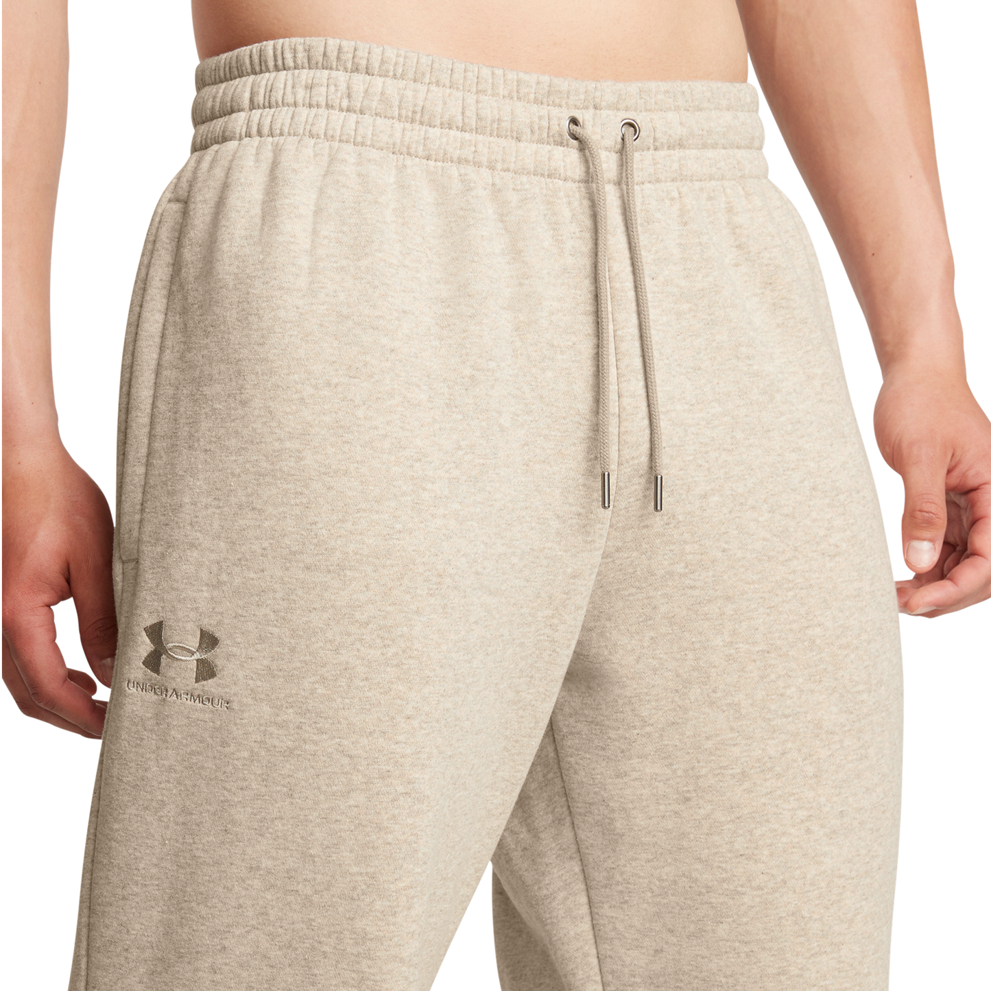 Under Armour Essential Fleece Pants - Men's - Timberwolf Taupe/Timberwolf Taupe