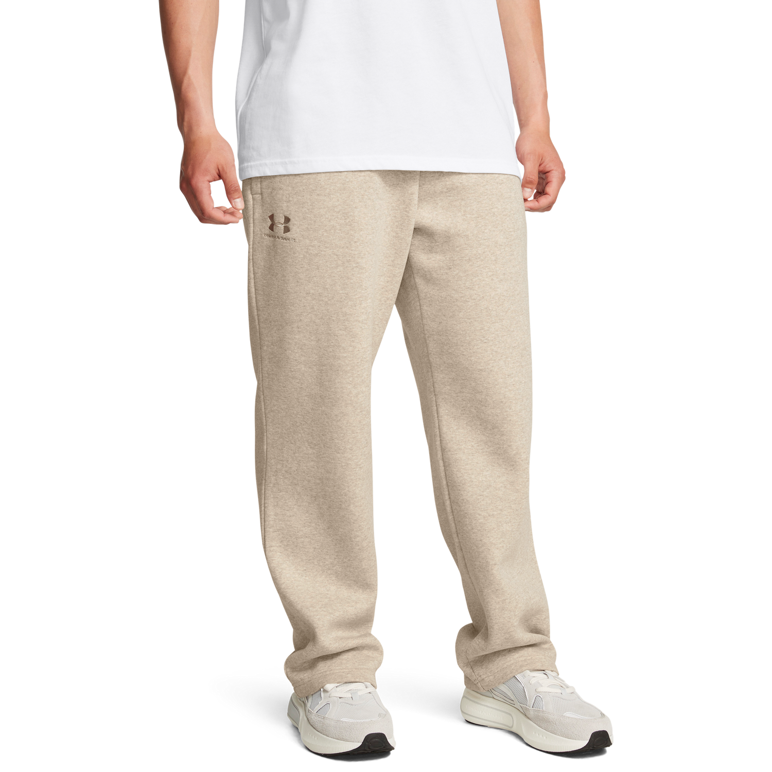 Under Armour Essential Fleece Pants - Men's - Timberwolf Taupe/Timberwolf Taupe