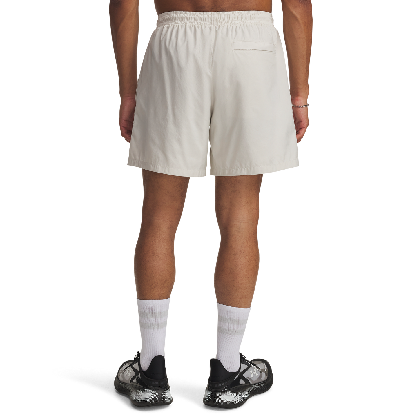 Under Armour Woven Volley Shorts - Men's - Summit White/Black