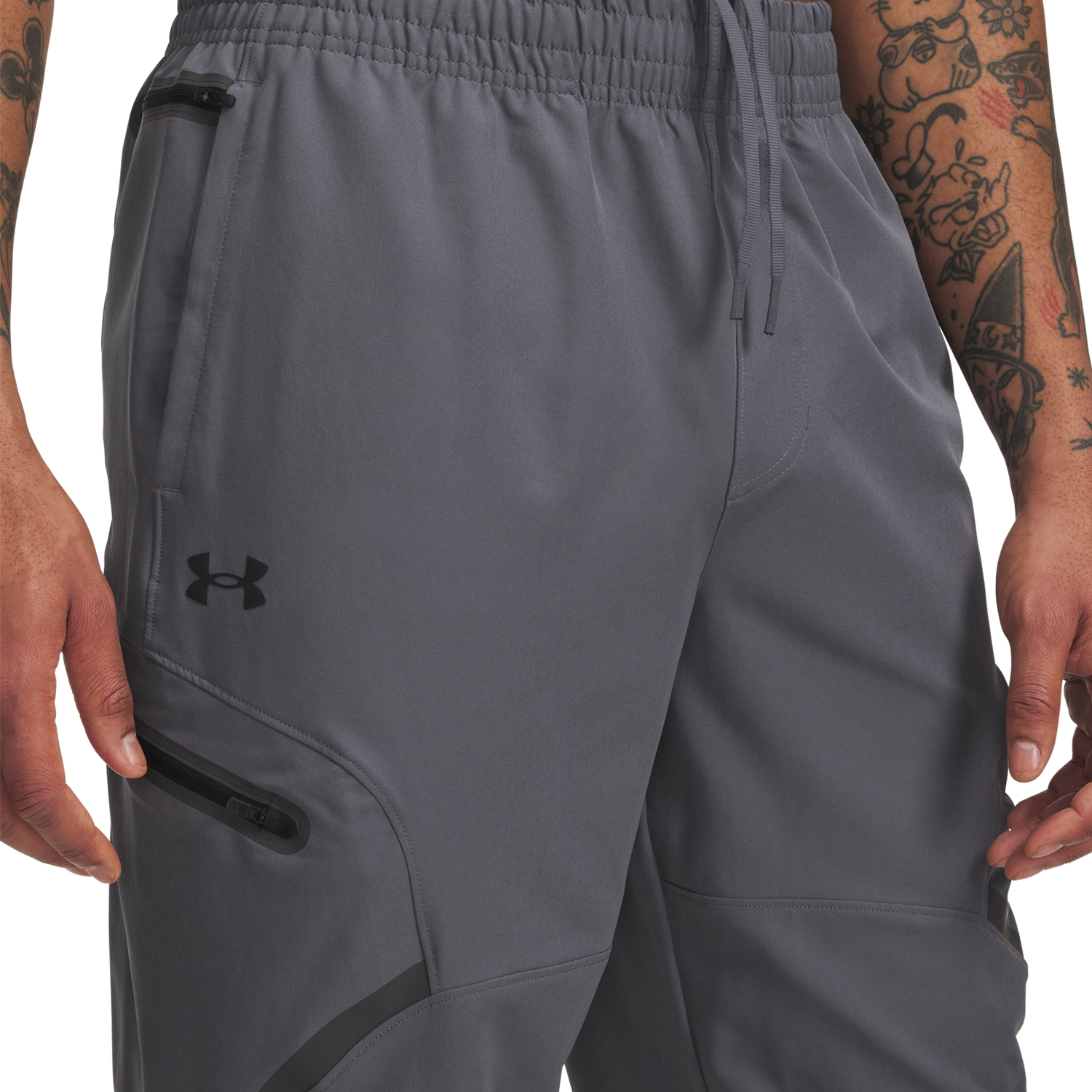 Under Armour Unstoppable Cargo Pants - Men's - Castlerock/Black