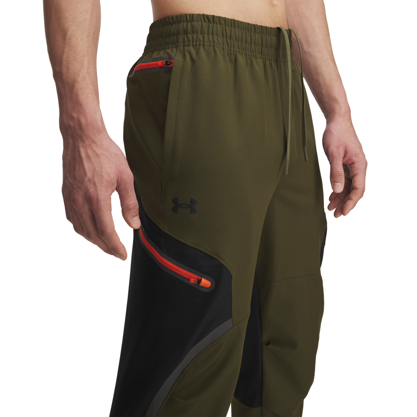 Under Armour Unstoppable Cargo Pants - Men's - Black/Expedition Green/Black