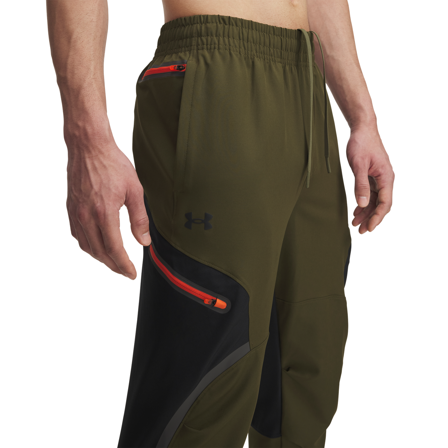 Under Armour Unstoppable Cargo Pants - Men's - Black/Expedition Green/Black
