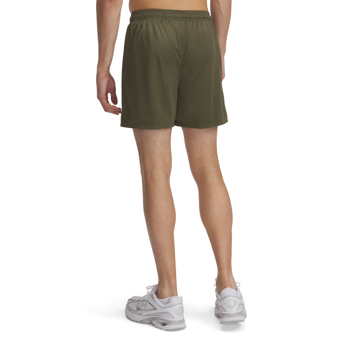 Under Armour Essential Mesh Shorts - Men's - Marine Od Green/White