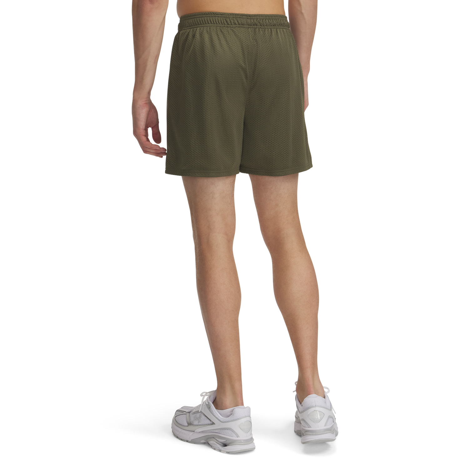 Under Armour Essential Mesh Shorts - Men's - Marine Od Green/White