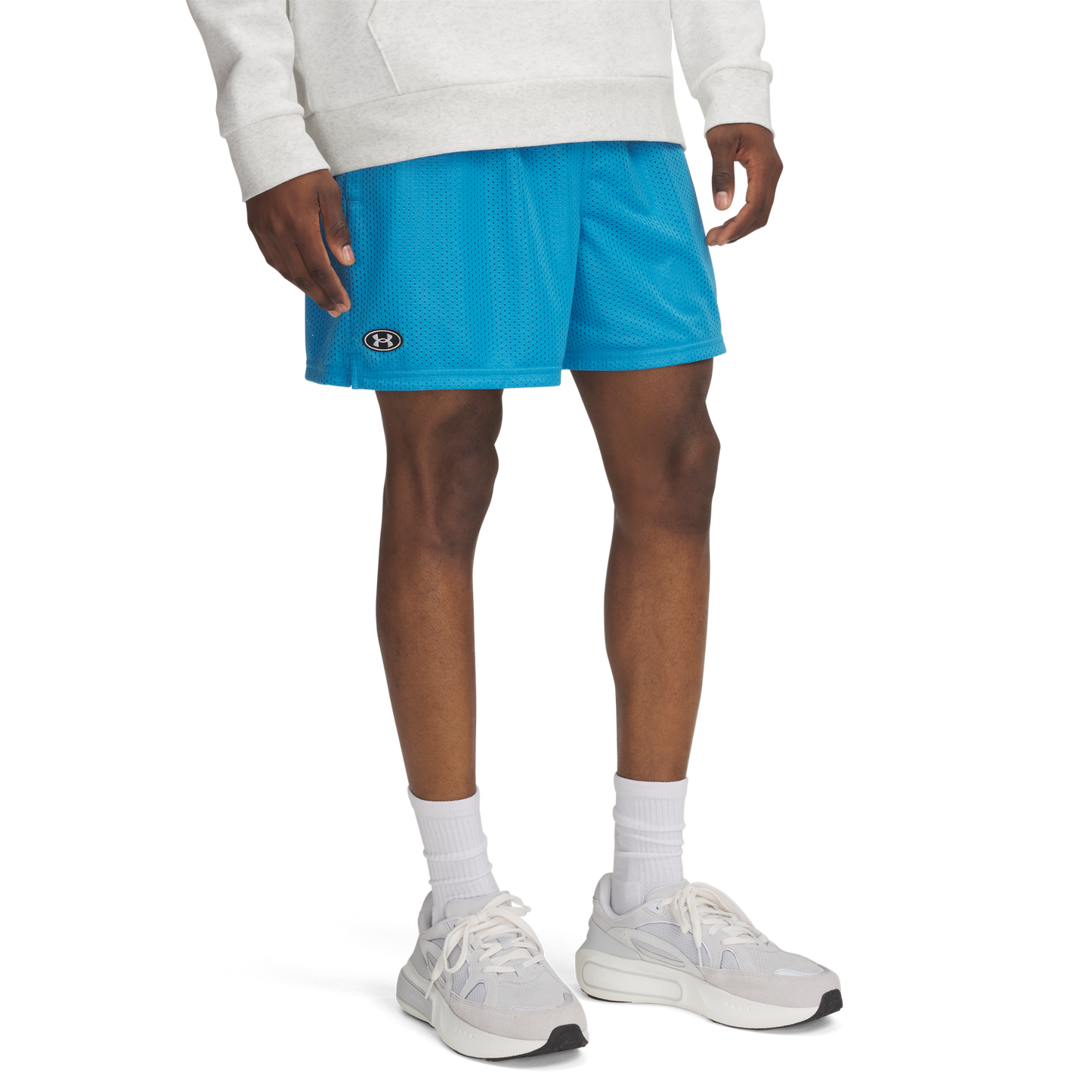 Under Armour Essential Mesh Shorts - Men's - Ether Blue/White