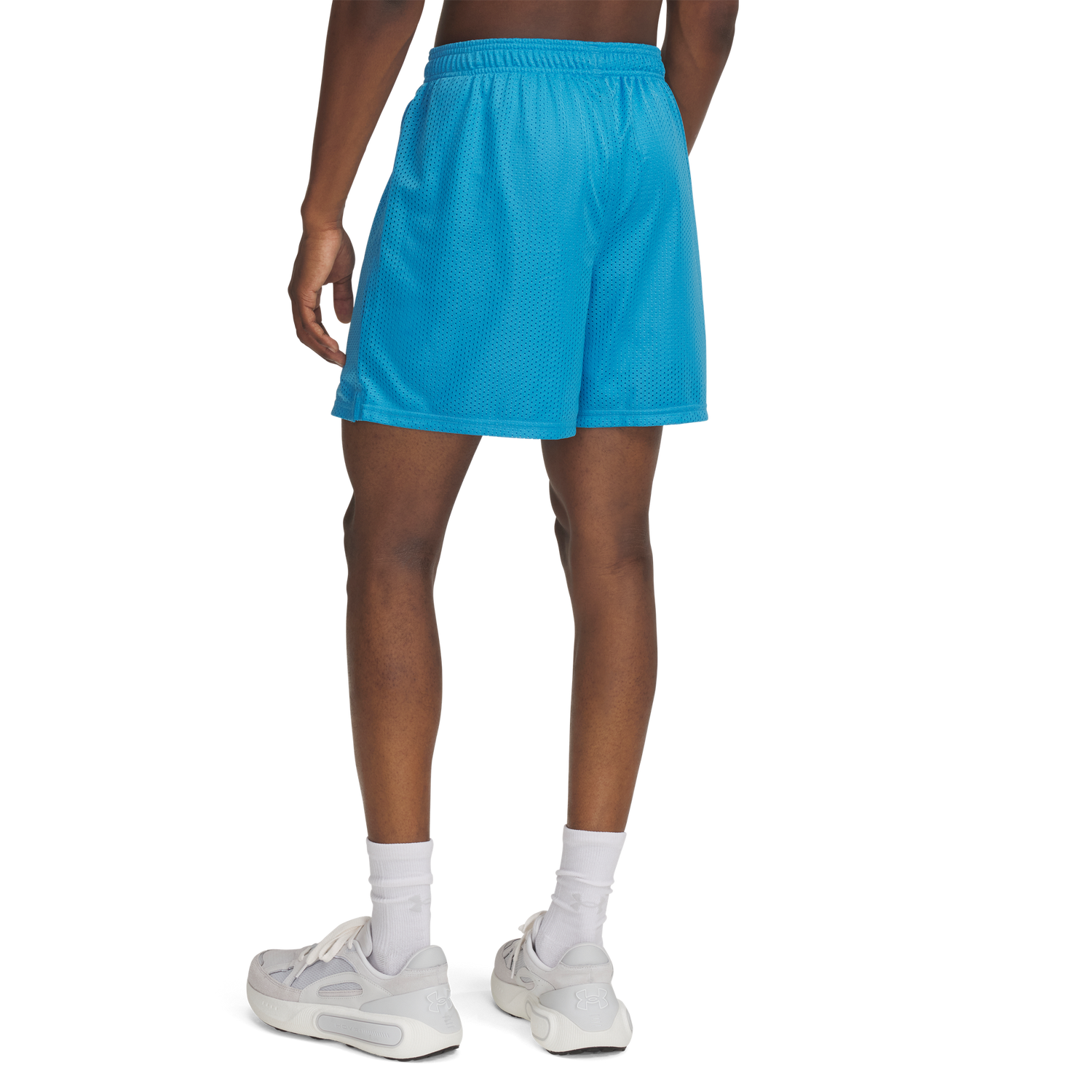 Under Armour Essential Mesh Shorts - Men's - Ether Blue/White