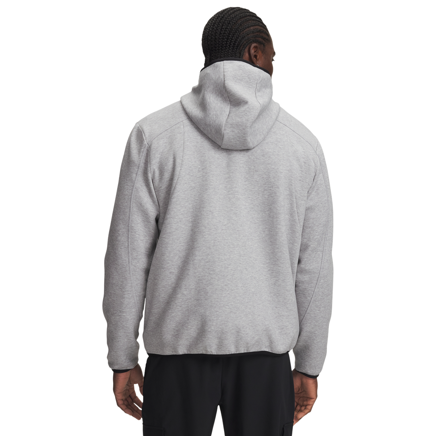 Under Armour Unstoppable Fleece Full Zip - Men's - Gray/Black