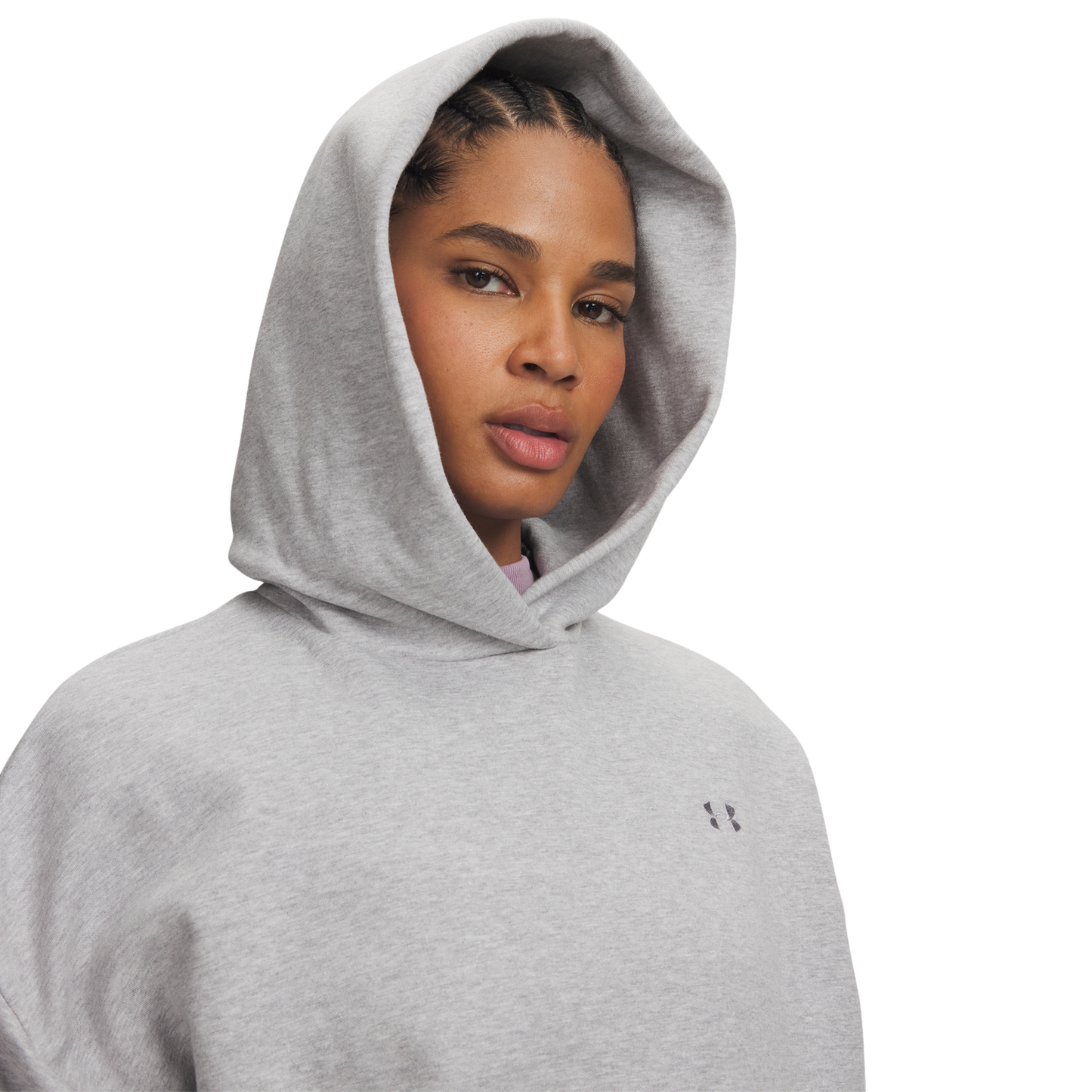 Under Armour Icon Fleece Hoodie - Women's - Gray/Gray
