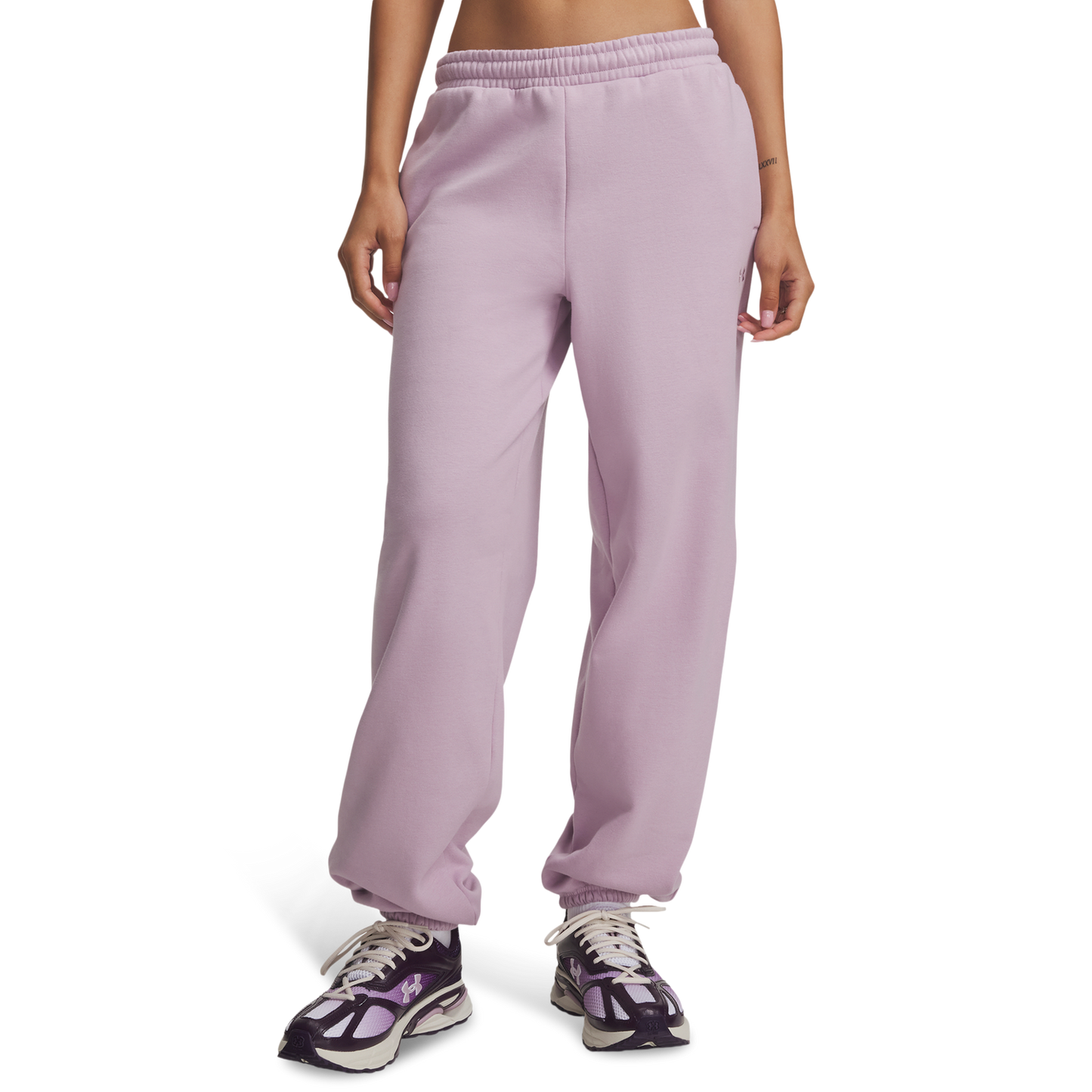 Under Armour Icon Fleece Gym Pant - Women's - Pink/Pink
