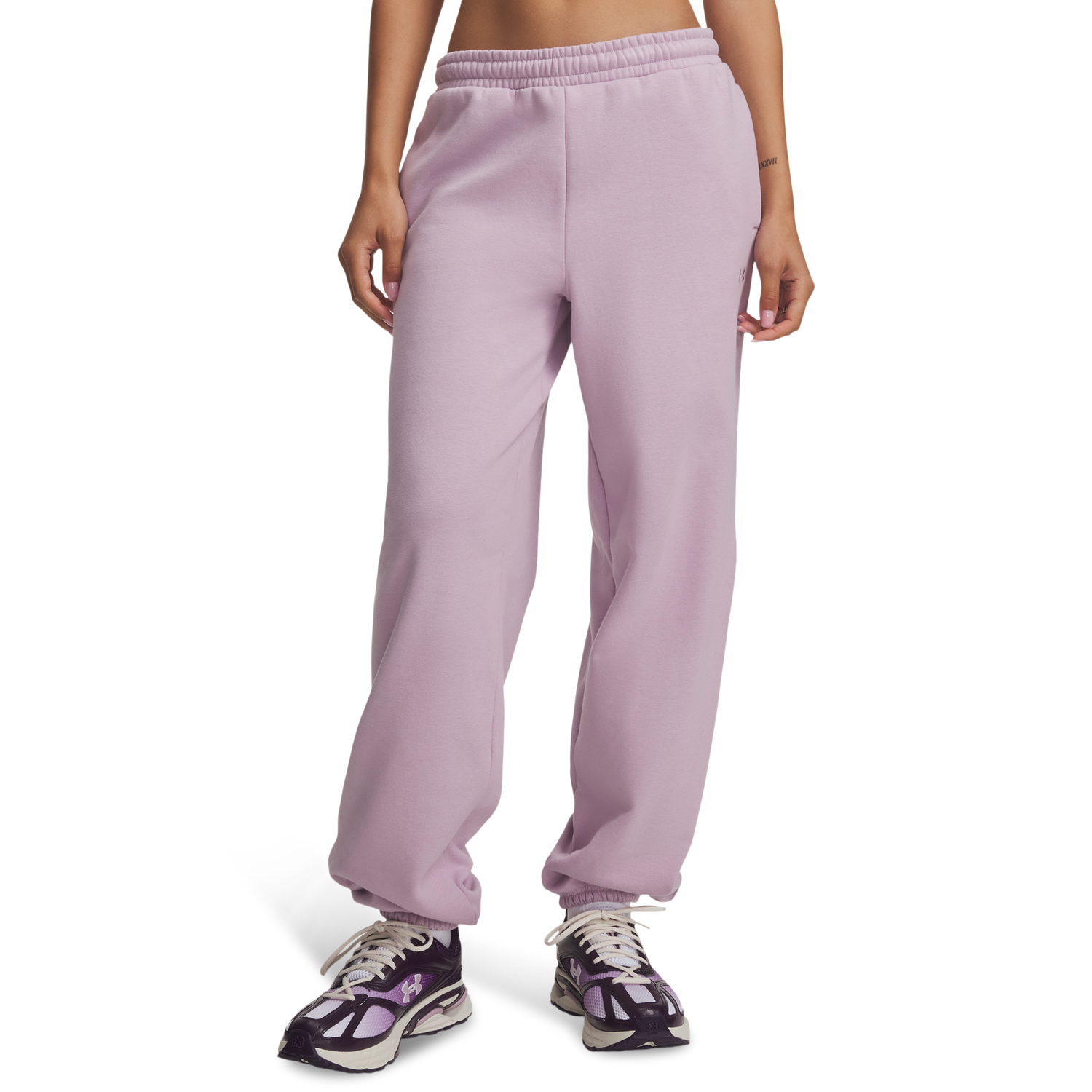 Under Armour Icon Fleece Gym Pant - Women's - Pink/Pink