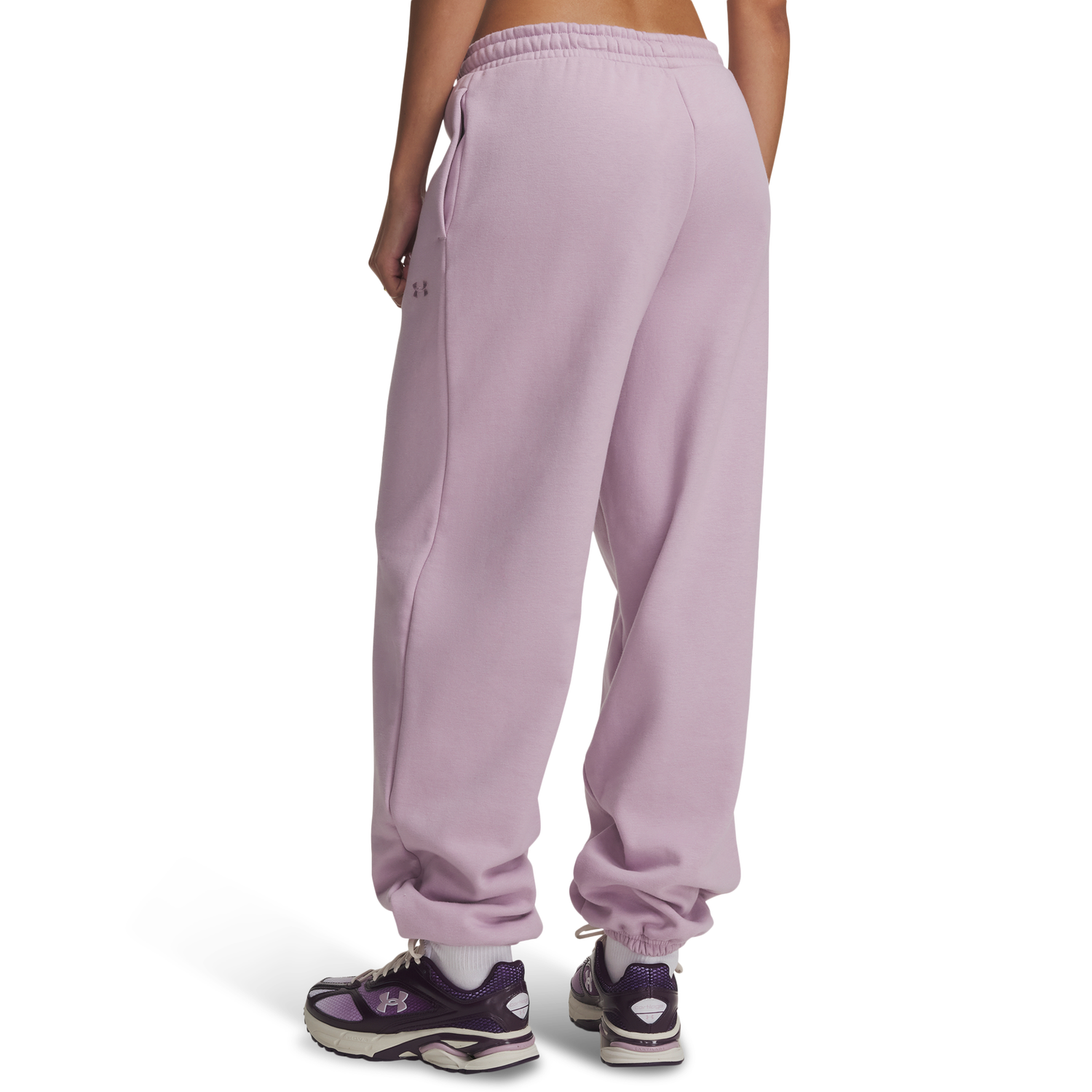 Under Armour Icon Fleece Gym Pant - Women's - Pink/Pink