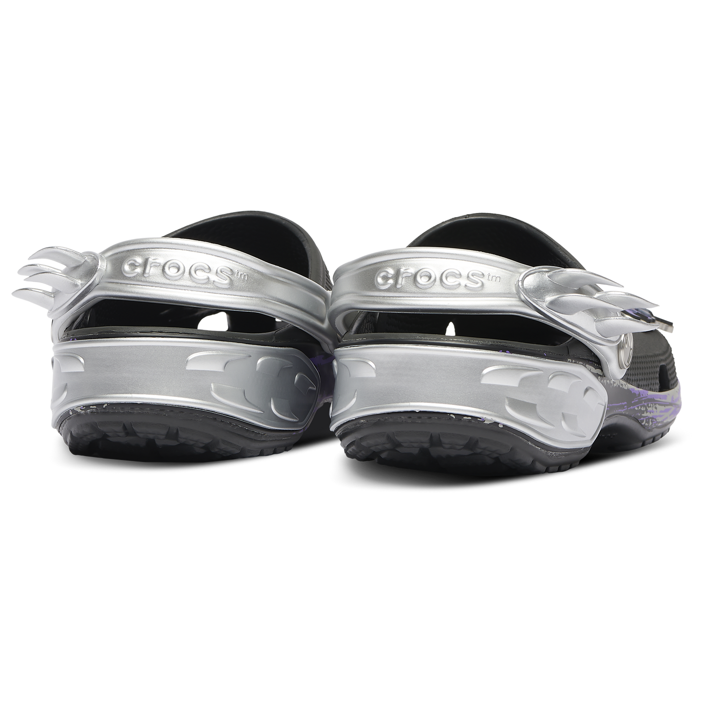 Crocs TMNT Shredder Classic Clogs - Men's - Purple/Grey/Black