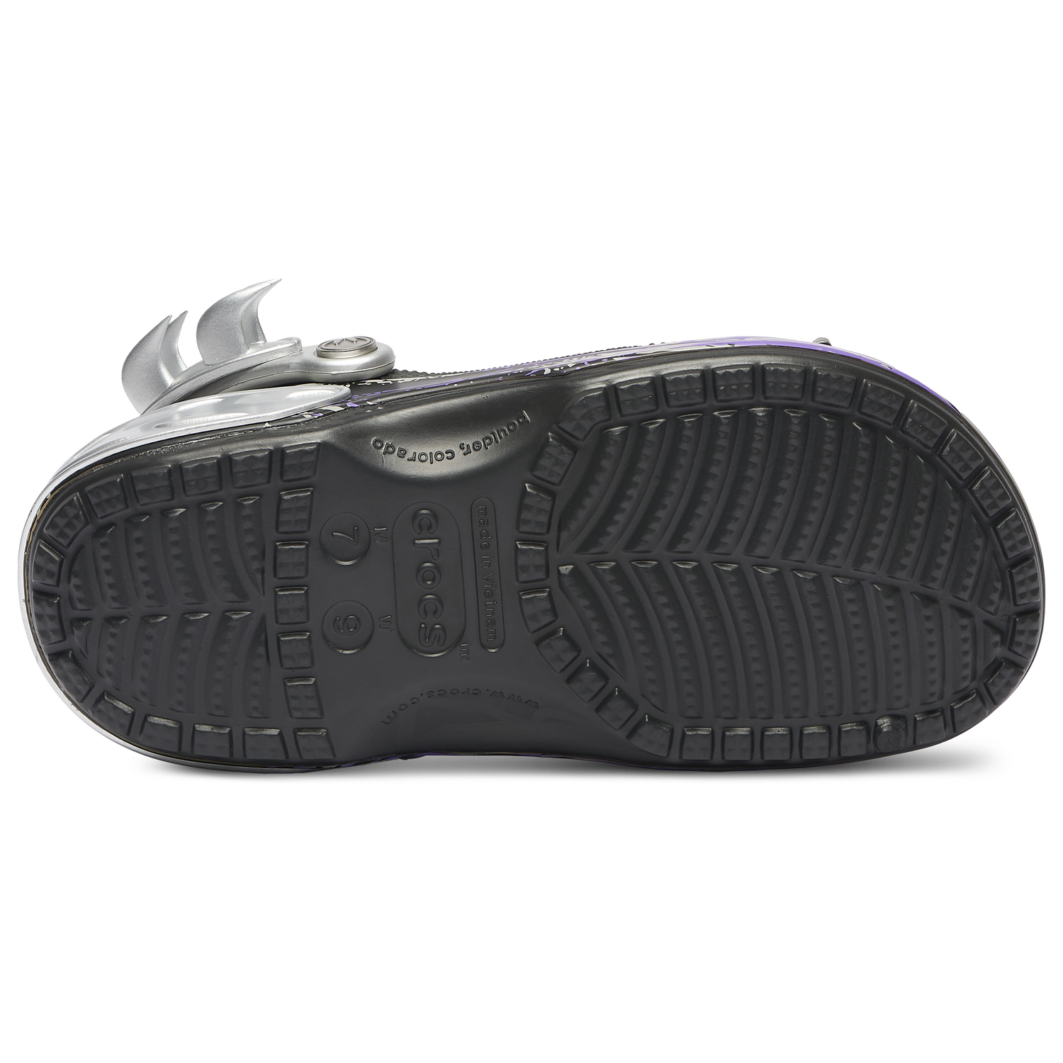Crocs TMNT Shredder Classic Clogs - Men's - Purple/Grey/Black
