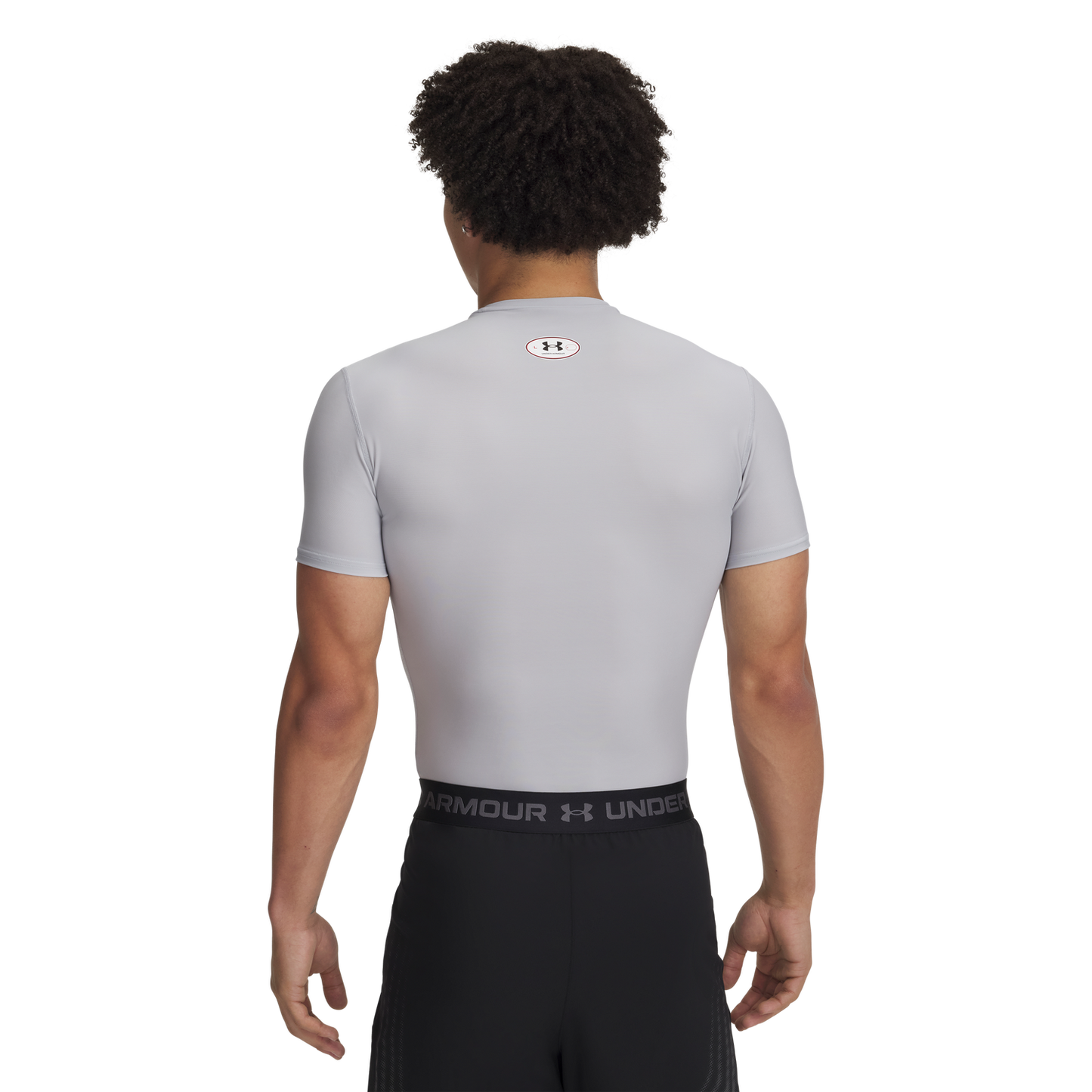 Under Armour Heatgear OG Compression Short Sleeve - Men's - Mod Gray/Black