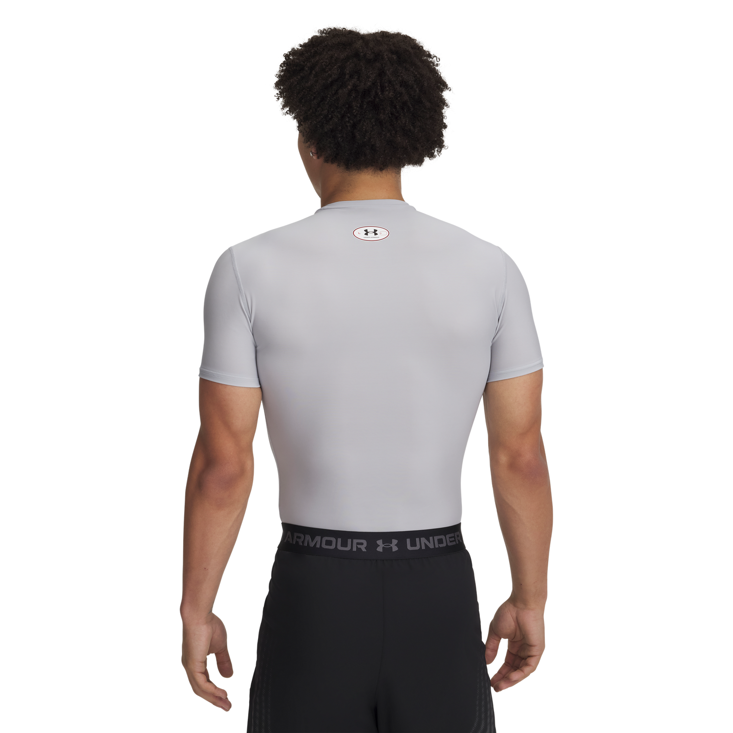 Under Armour Heatgear OG Compression Short Sleeve - Men's - Mod Gray/Black