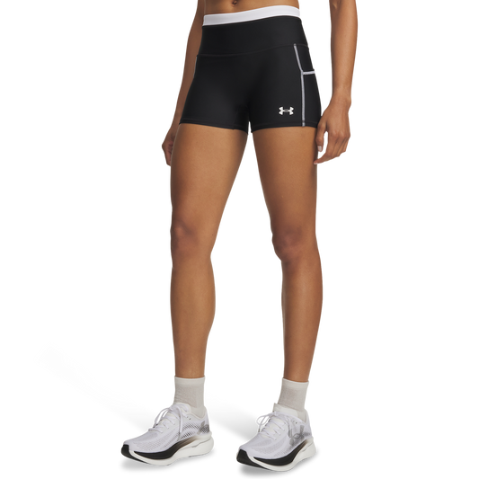 Under Armour HeatGear Novelty Shorty - Women's - White/Black