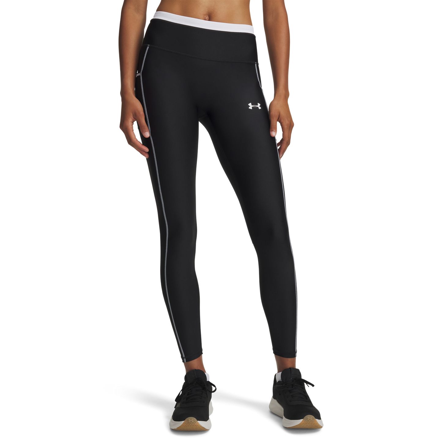 Under Armour HeatGear Novelty Legging - Women's - Black/White