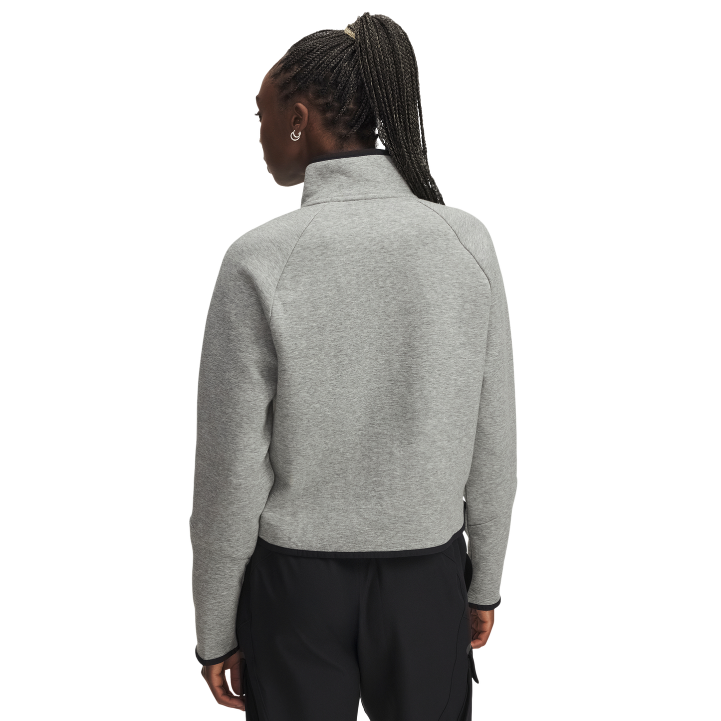 Under Armour Unstoppable Fleece Half-Zip - Women's - Mod Gray/Black