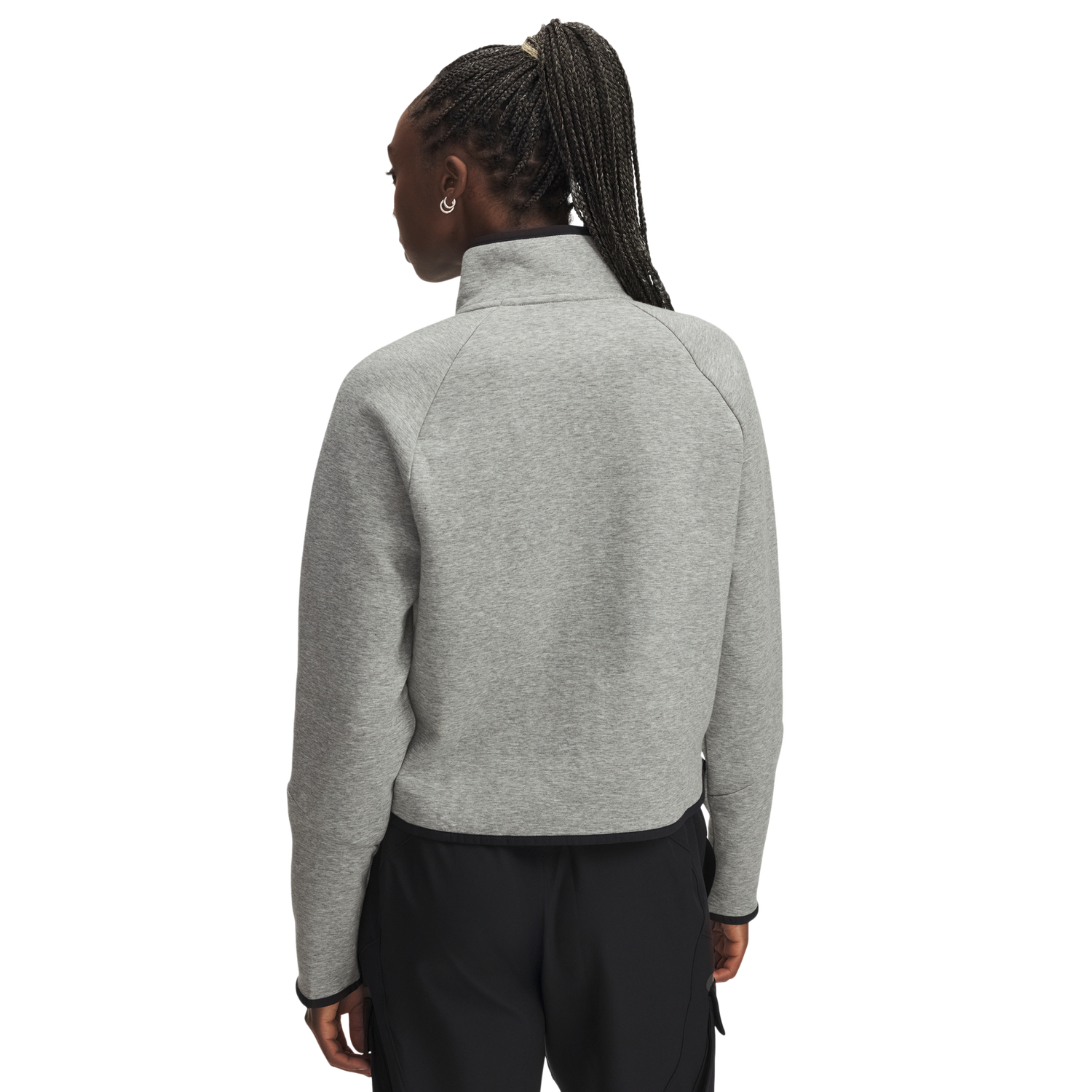 Under Armour Unstoppable Fleece Half-Zip - Women's - Mod Gray/Black
