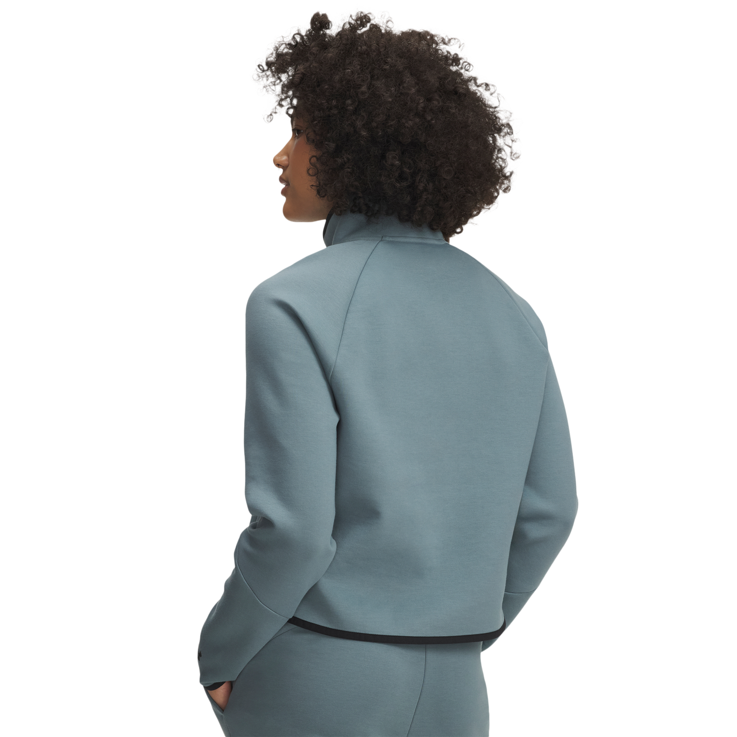 Under Armour Unstoppable Fleece Half-Zip - Women's - Jasper Blue/Black
