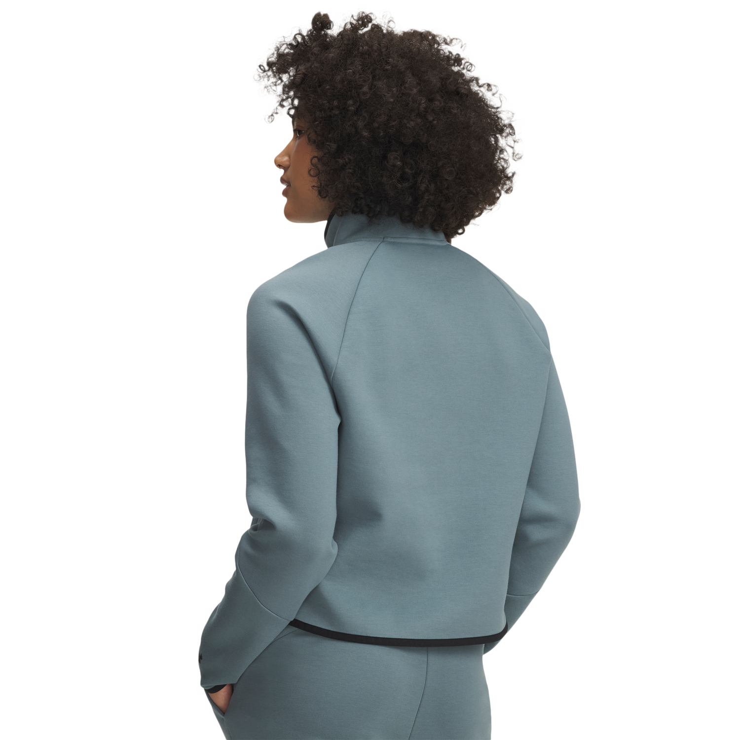 Under Armour Unstoppable Fleece Half-Zip - Women's - Jasper Blue/Black