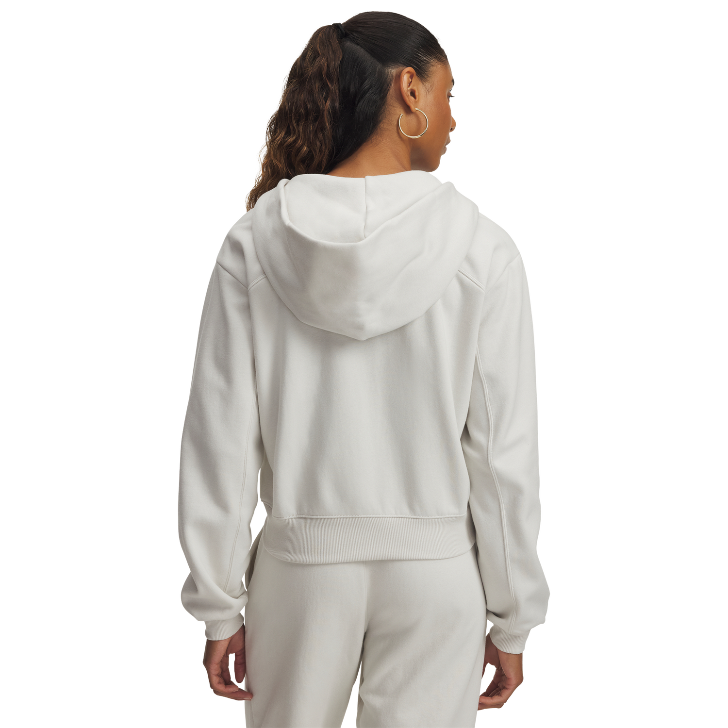 Under Armour Icon Vida Fleece Full-Zip - Women's - Summit White/Summit White
