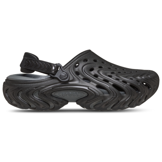 Crocs Echo II Chrome Clogs - Men's - Chrome/Black