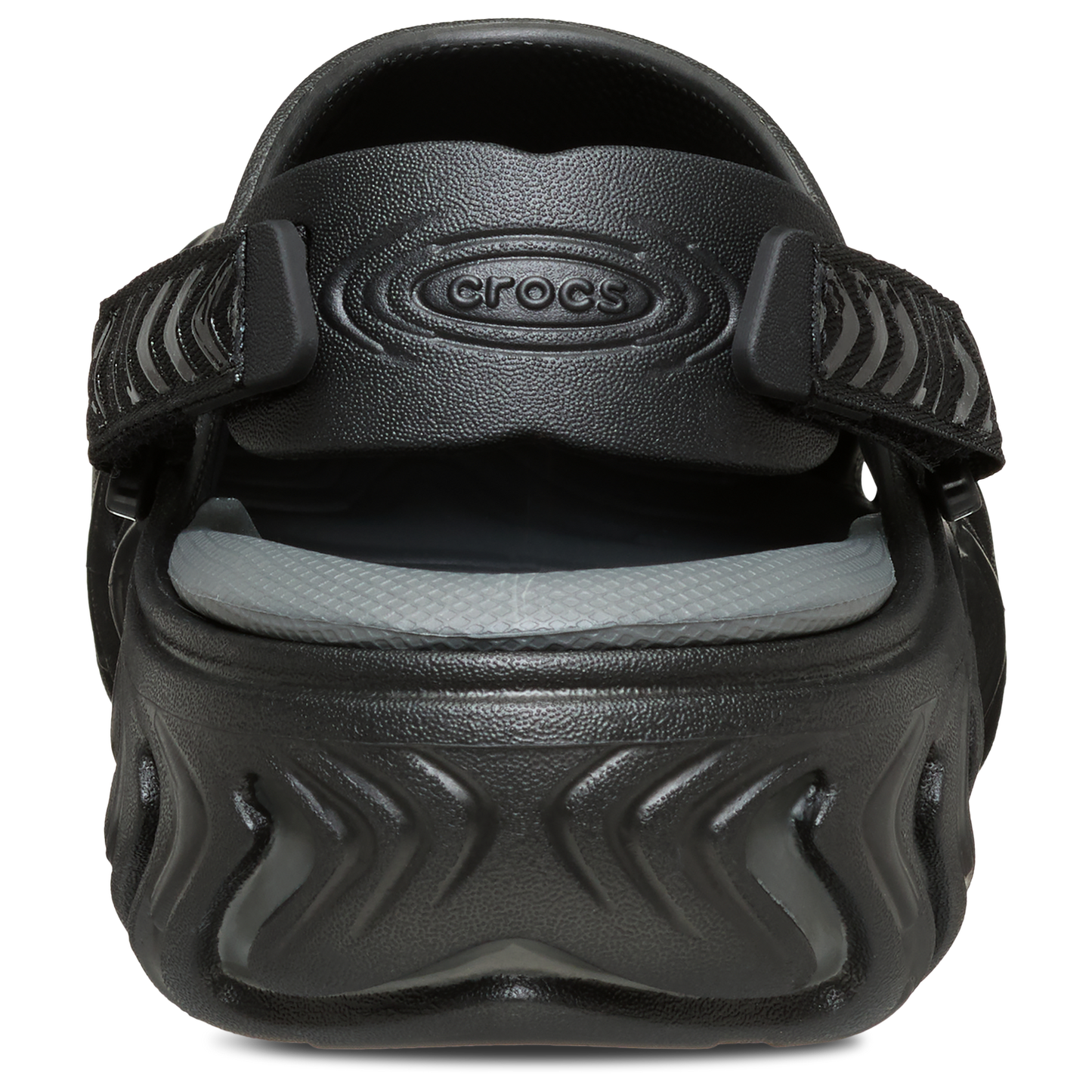 Crocs Echo II Chrome Clogs - Men's - Chrome/Black