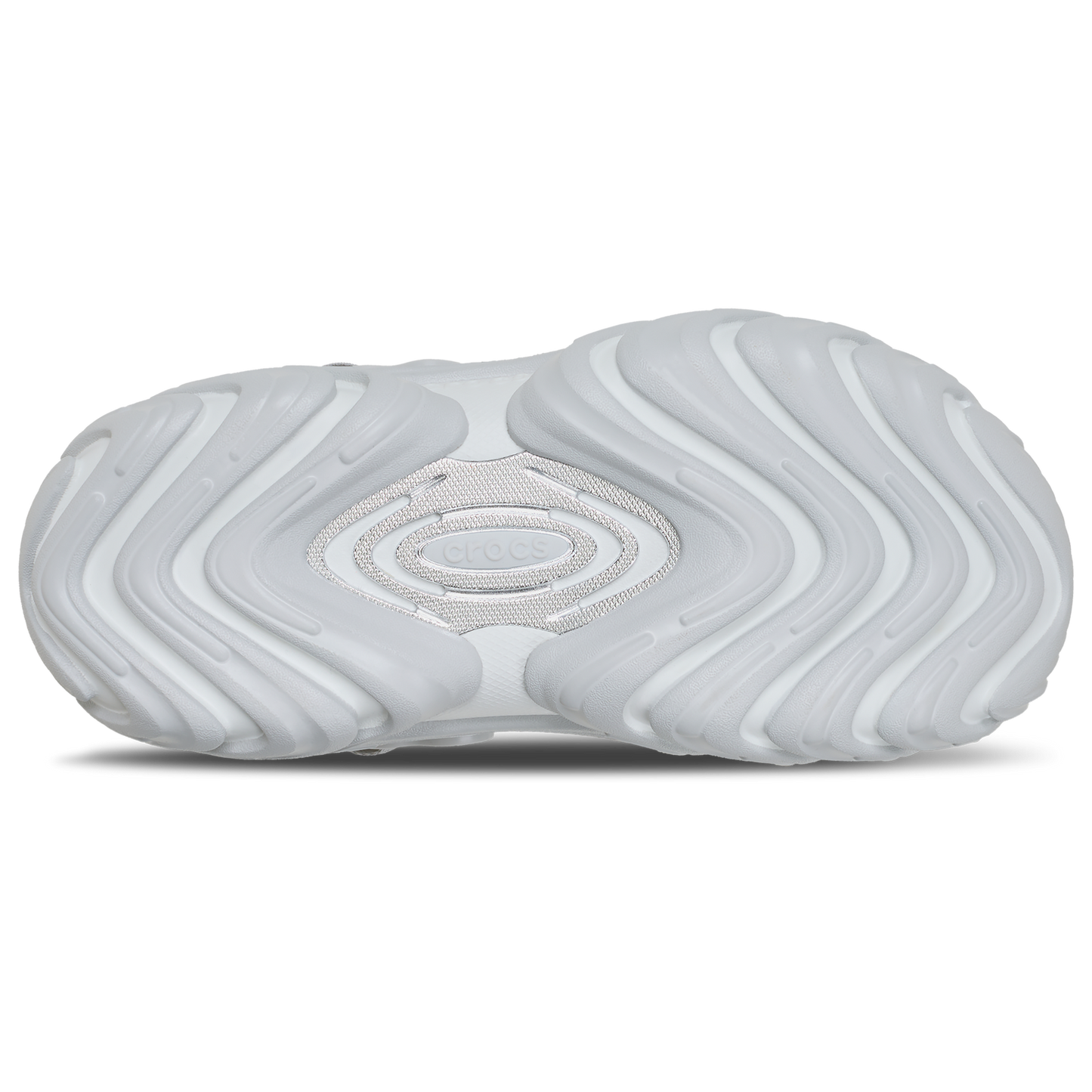 Crocs Echo II Chrome Clogs - Men's - Gray/Atmosphere Chrome
