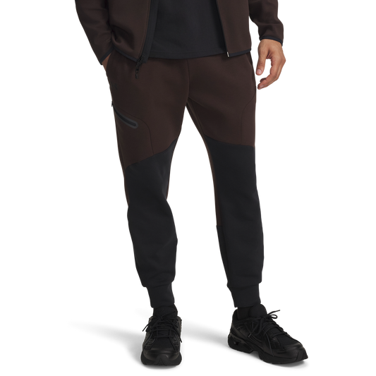 Under Armour Unstoppable Fleece Joggers - Men's - Kona Brown/Black/Black