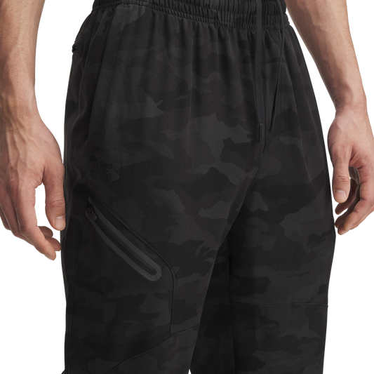 Under Armour Unstoppable Woven Joggers - Men's - Black/Black