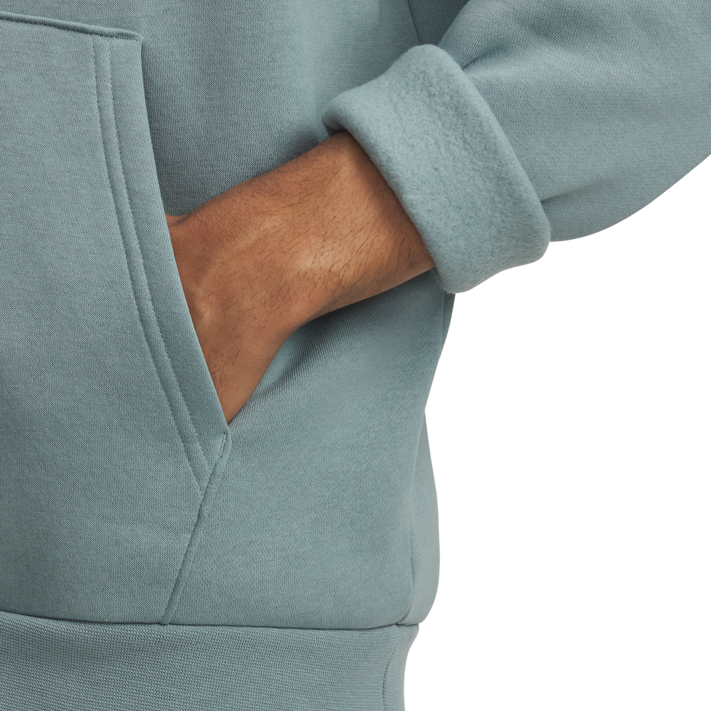 Under Armour Icon Fleece Hoodie - Men's - Serpentine/White
