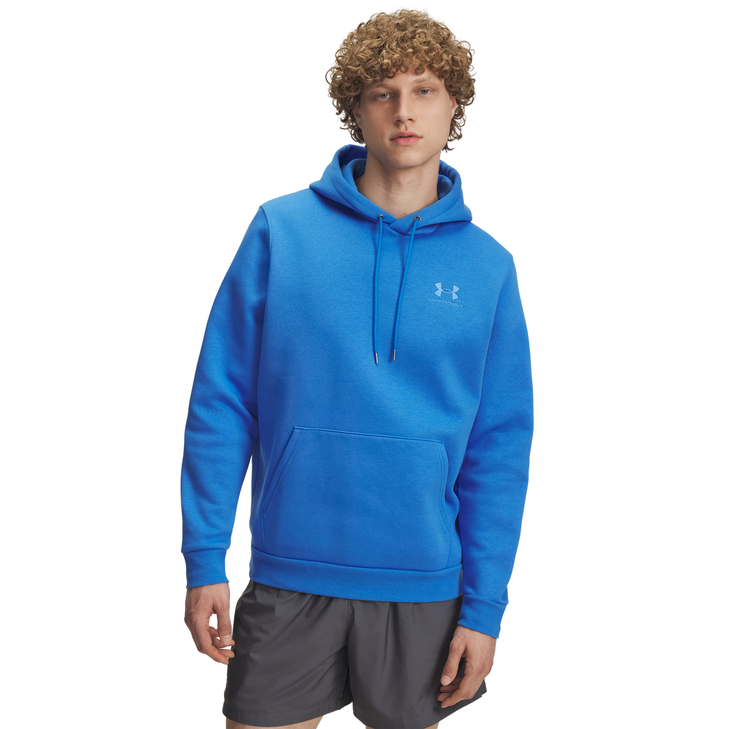 Under Armour Icon Fleece Hoodie - Men's - Blue Atlantis/Blue Atlantis