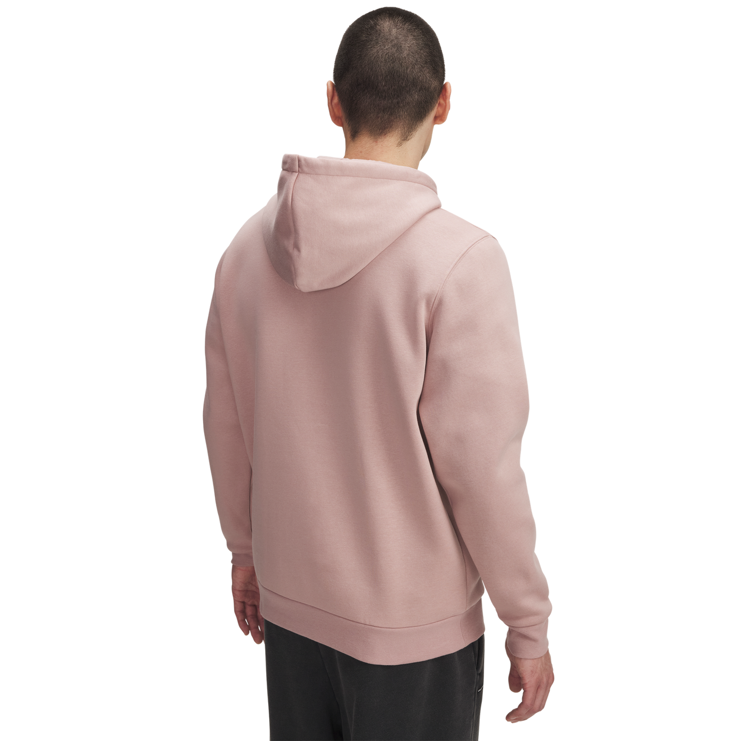 Under Armour Icon Fleece Hoodie - Men's - White/Tourmaline Pink
