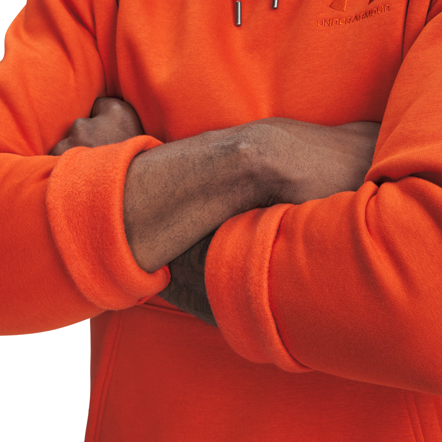 Under Armour Icon Fleece Hoodie - Men's - Surplus Orange/Surplus Orange
