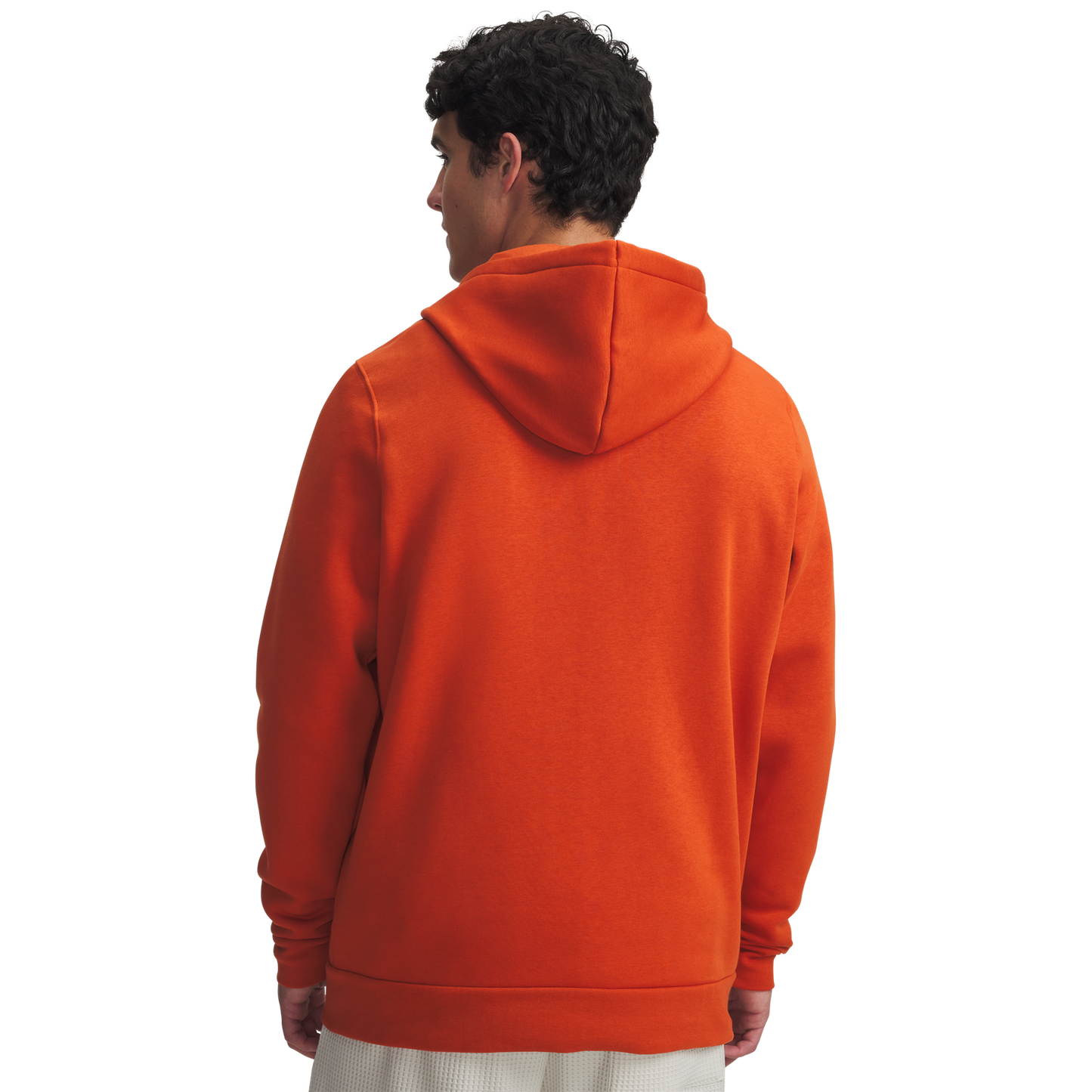 Under Armour Essential Fleece Full-Zip Hoodie - Men's - Surplus Orange/Surplus Orange