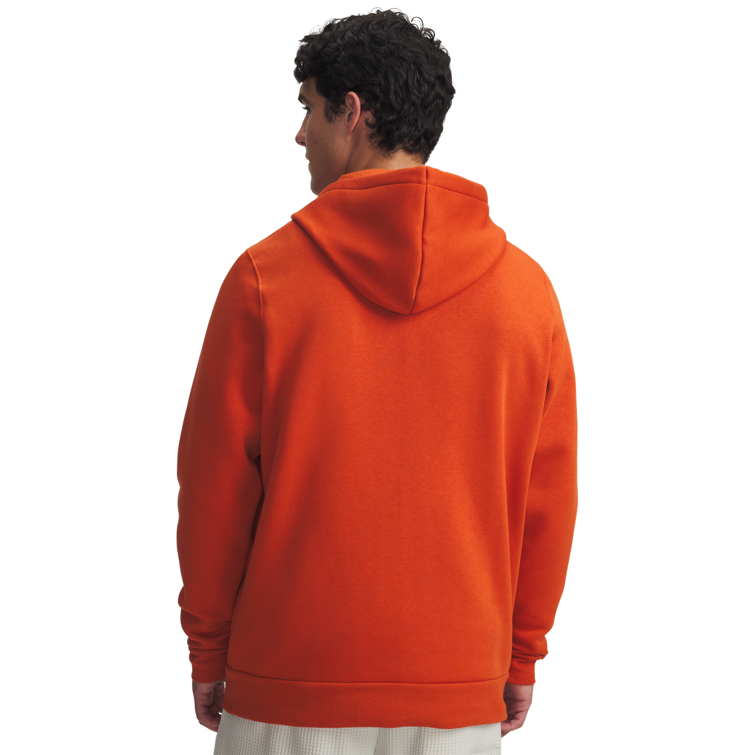 Under Armour Essential Fleece Full-Zip Hoodie - Men's - Surplus Orange/Surplus Orange