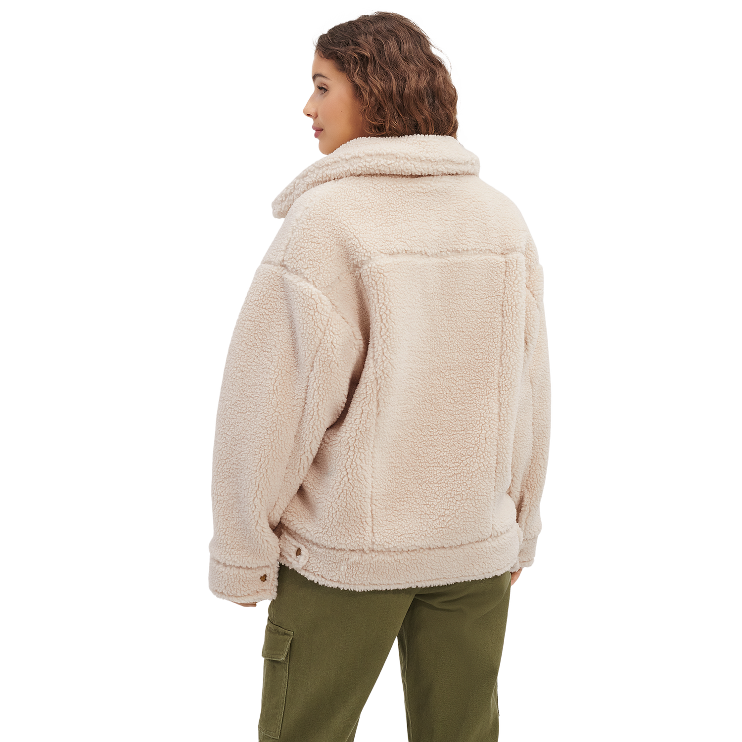 UGG Frankie Sherpa Trucker Jacket - Women's - Natural