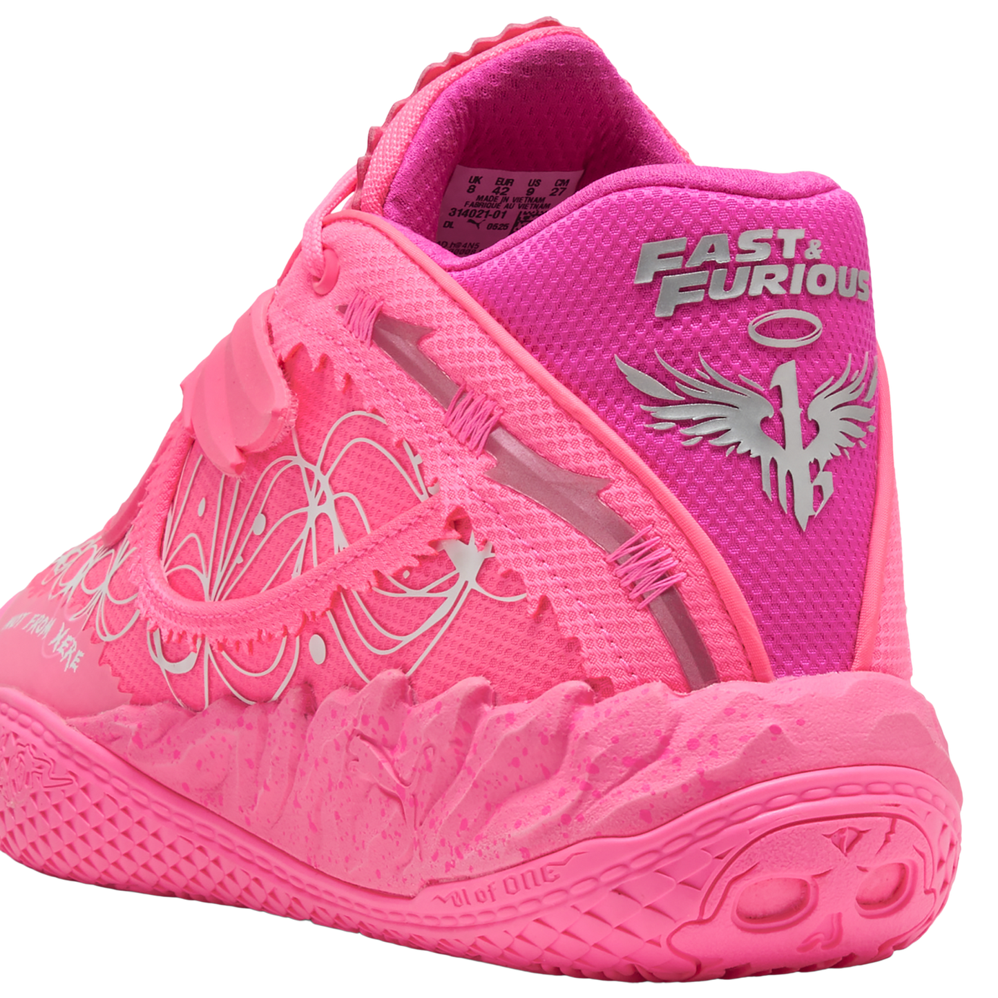 PUMA MB.05 - Men's - Pink/White