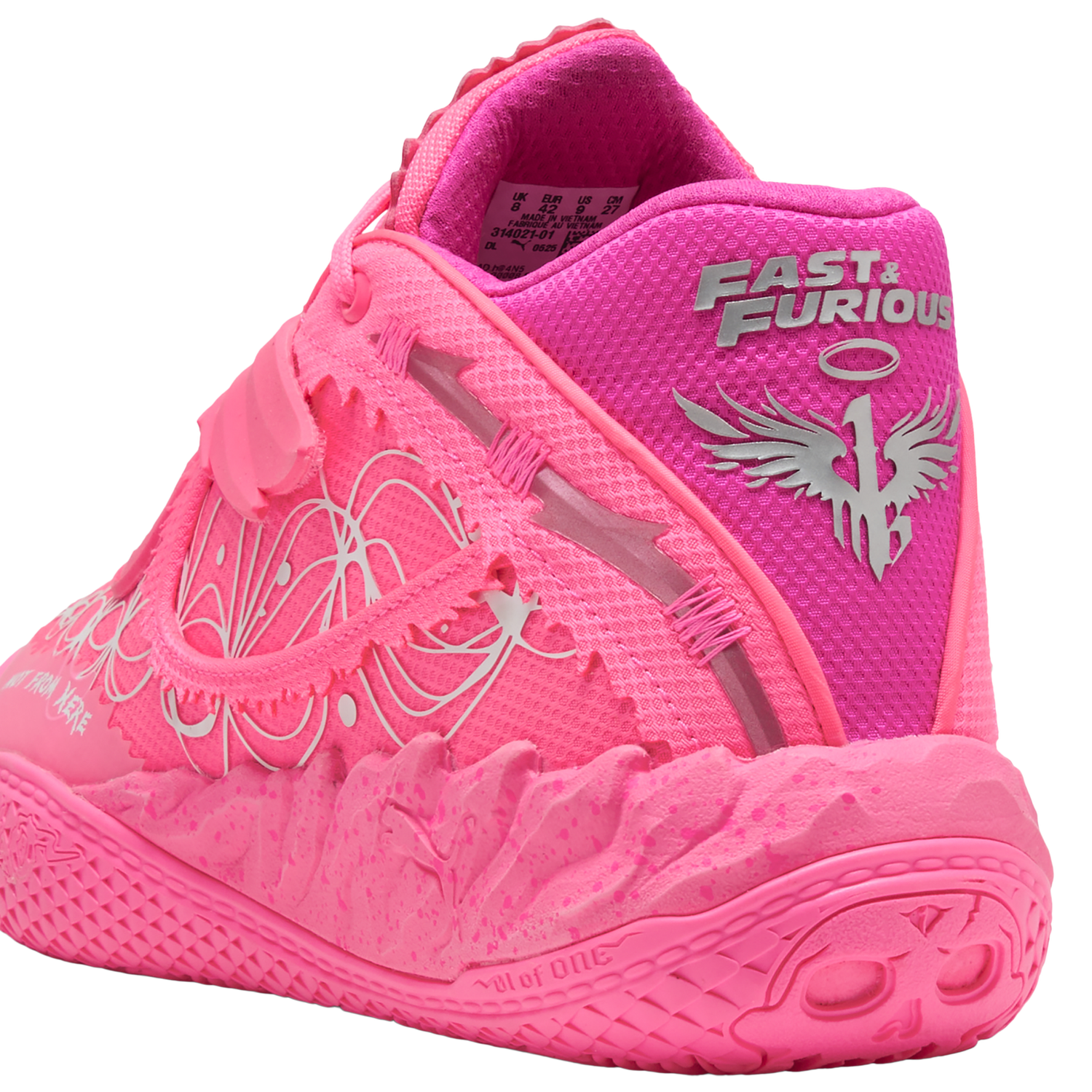 PUMA MB.05 - Men's - Pink/White