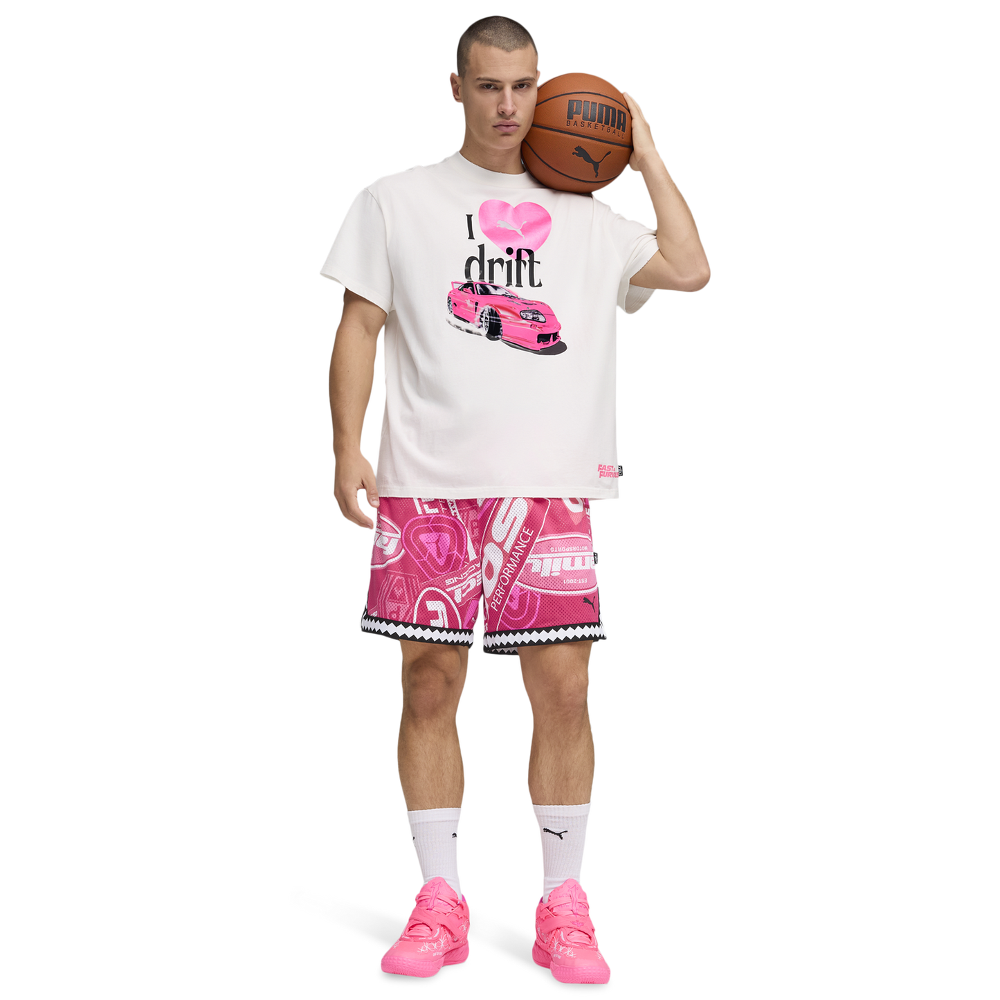 PUMA MB.05 - Men's - Pink/White