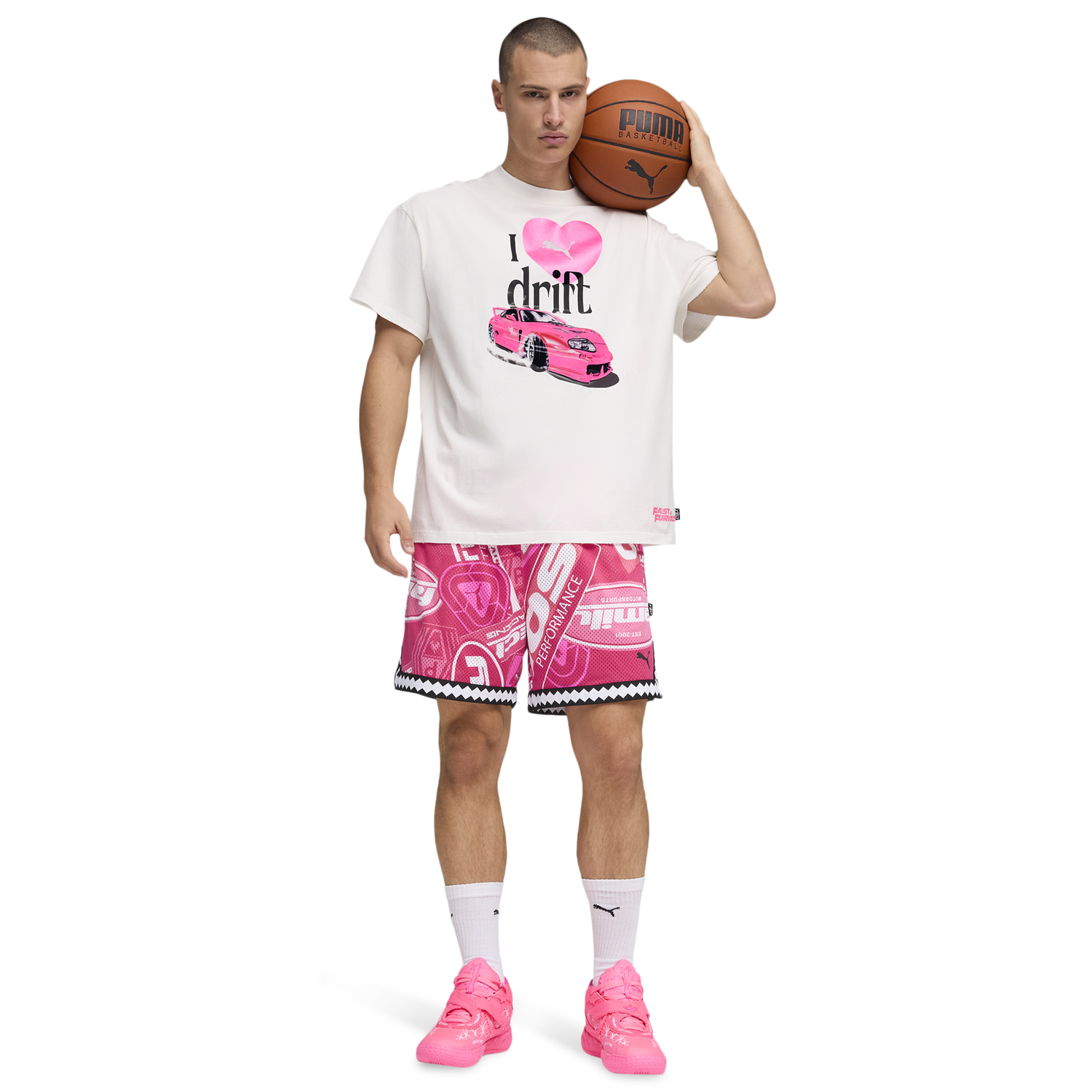PUMA MB.05 - Men's - Pink/White