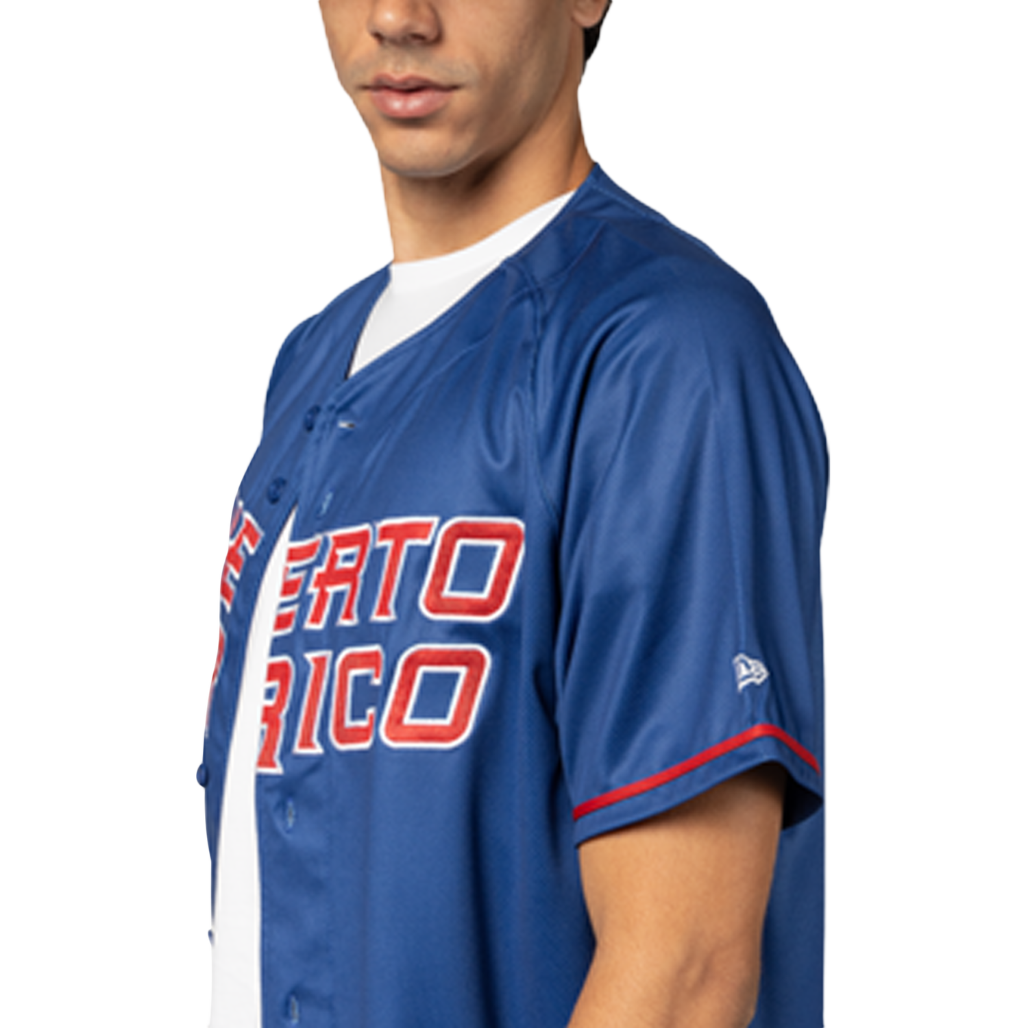New Era Puerto Rico FG Jersey - Men's - Light Royal Blue/Multi