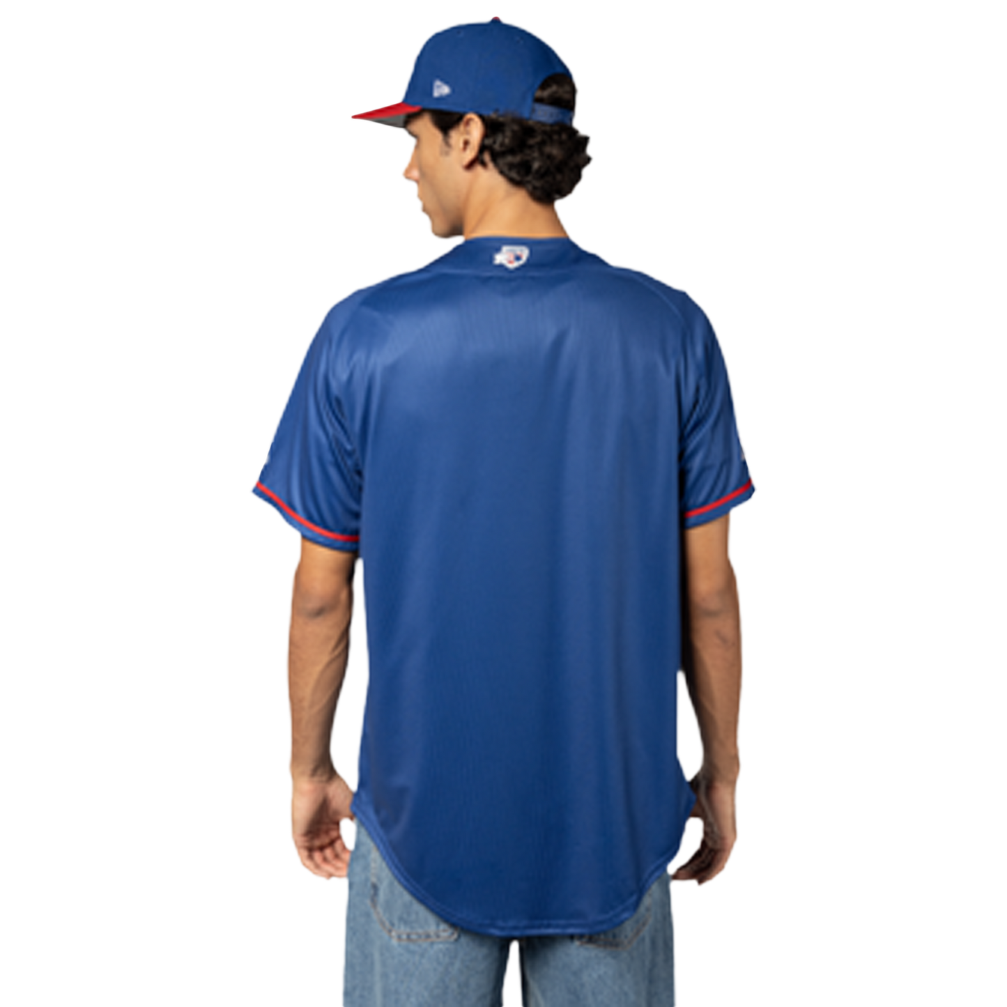 New Era Puerto Rico FG Jersey - Men's - Light Royal Blue/Multi