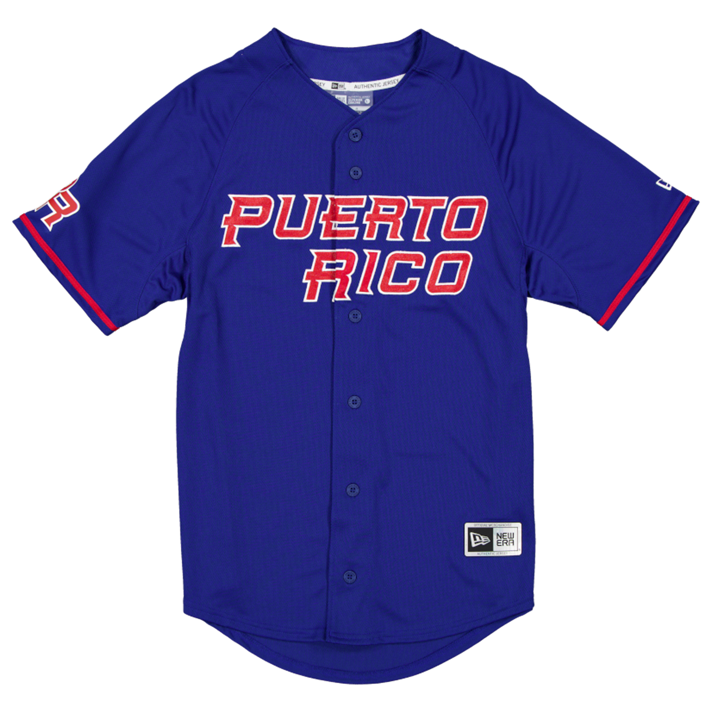 New Era Puerto Rico FG Jersey - Men's - Light Royal Blue/Multi