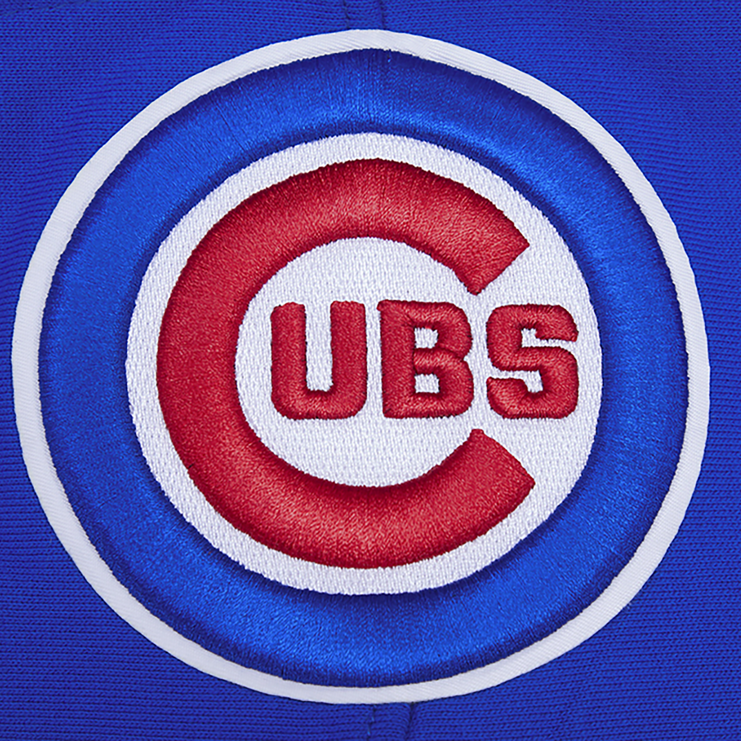 Pro Standard CUBS SCRIPT TAIL RIB FLC PO HOODIE - Men's - Royal Blue/Red