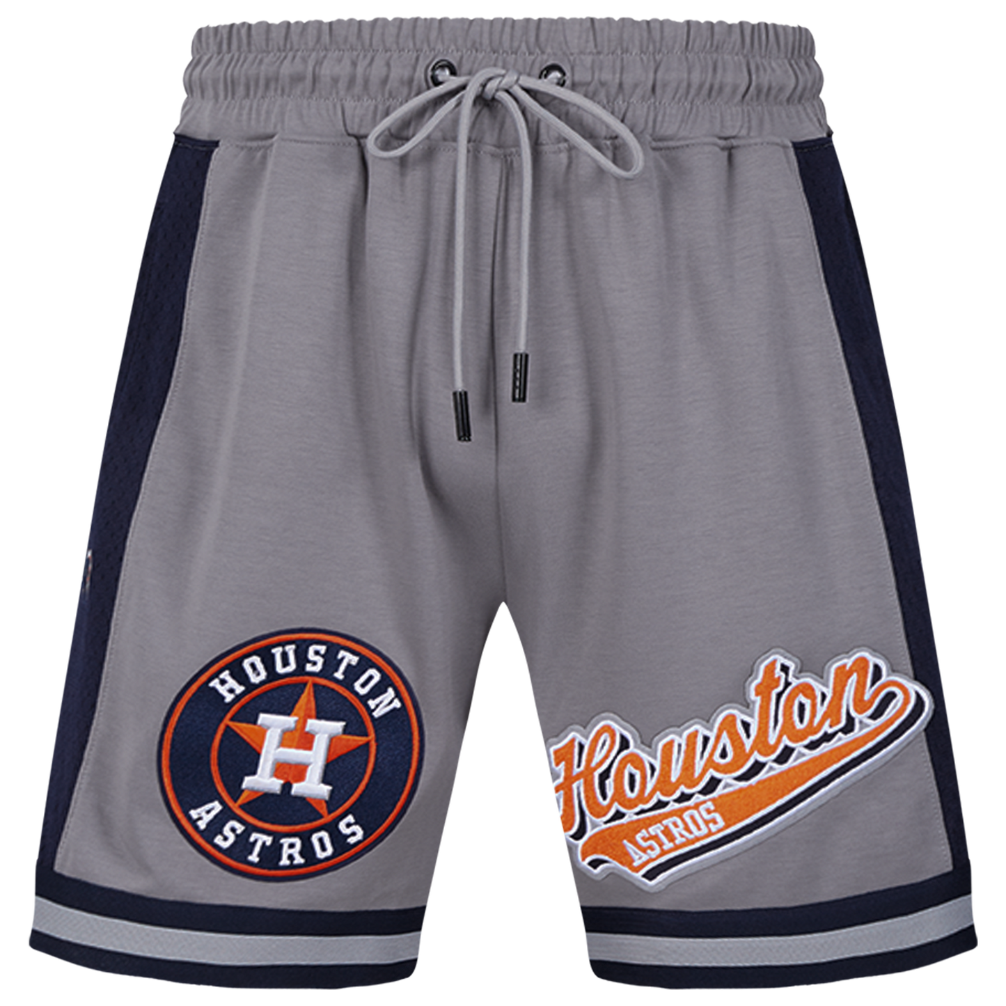Pro Standard ASTROS SCRIPT TAIL DK 2.0 SHORT - Men's - Gray/Midnight Navy
