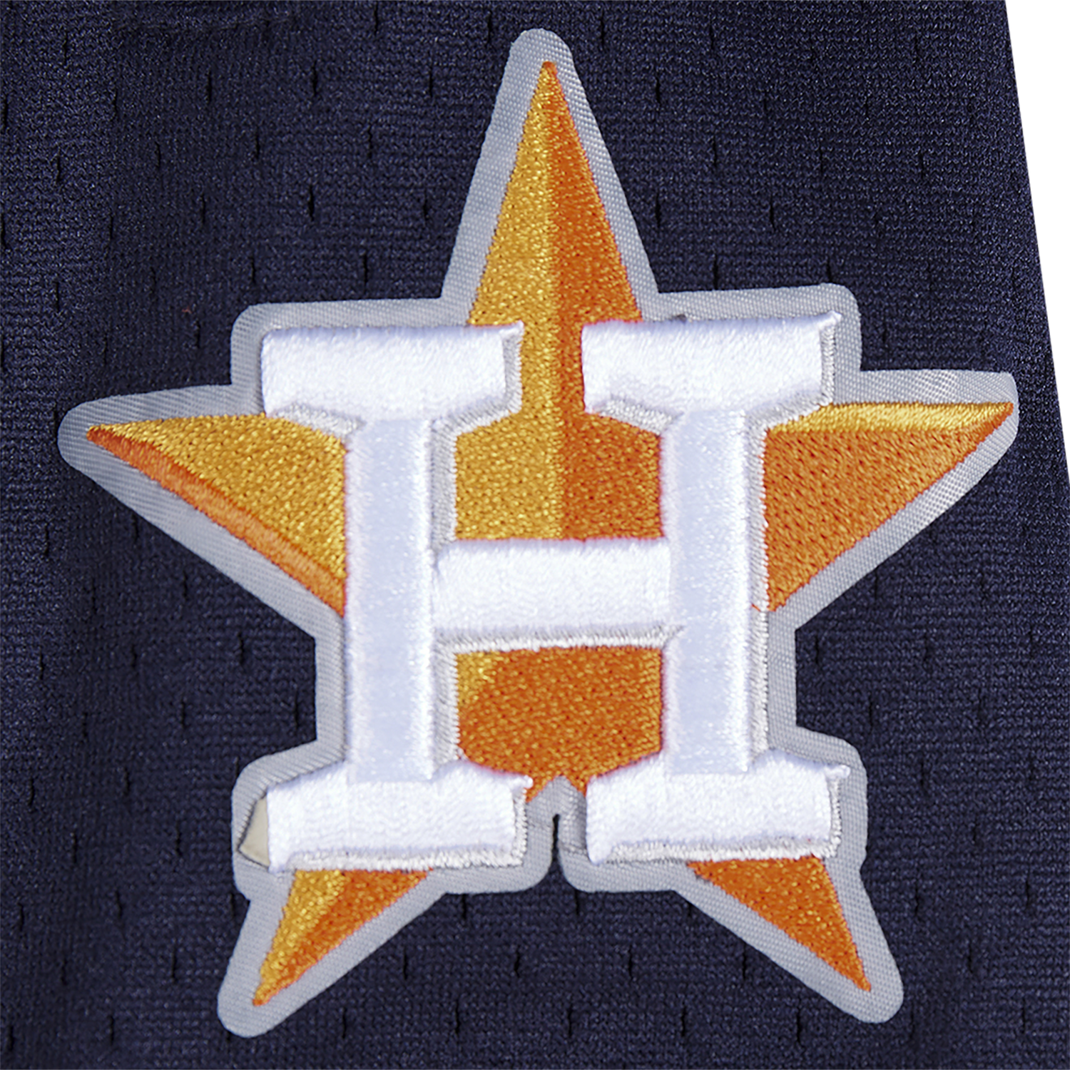 Pro Standard ASTROS SCRIPT TAIL DK 2.0 SHORT - Men's - Gray/Midnight Navy