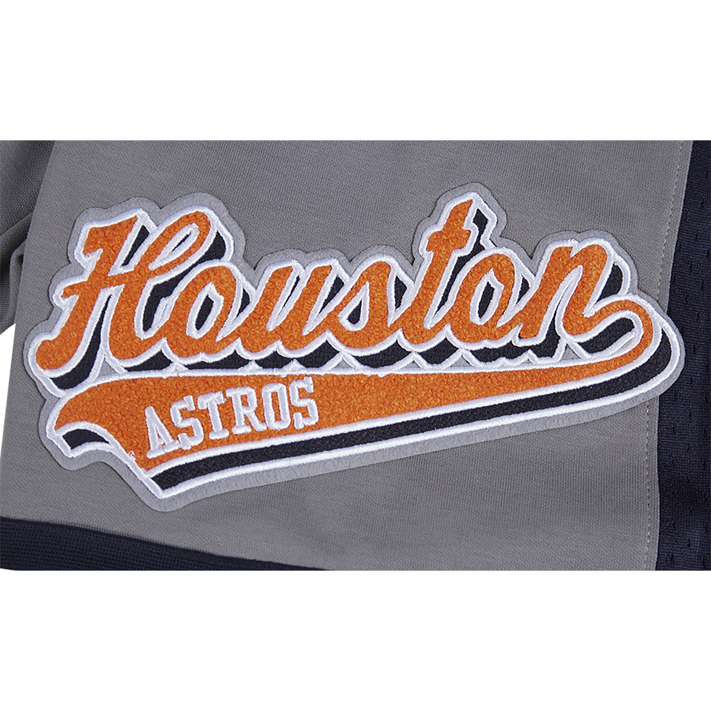 Pro Standard ASTROS SCRIPT TAIL DK 2.0 SHORT - Men's - Gray/Midnight Navy