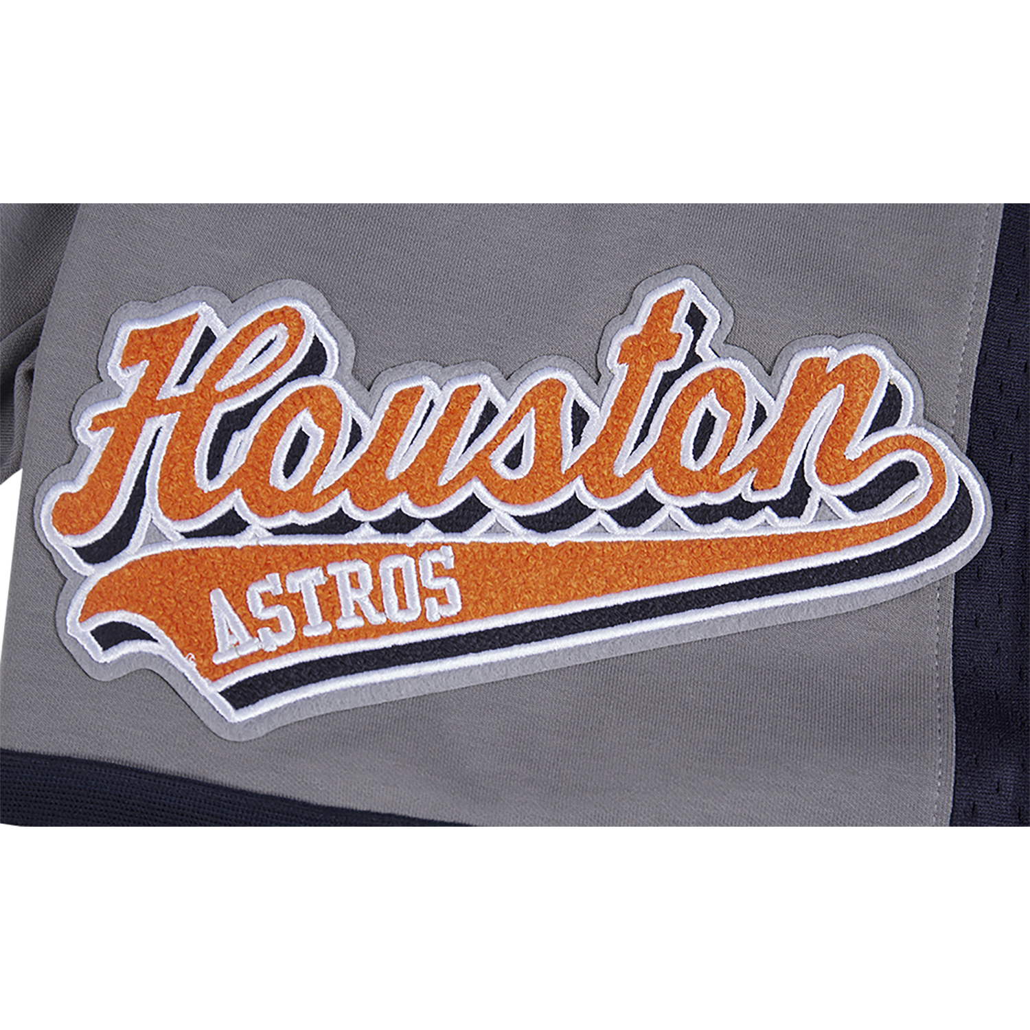 Pro Standard ASTROS SCRIPT TAIL DK 2.0 SHORT - Men's - Gray/Midnight Navy